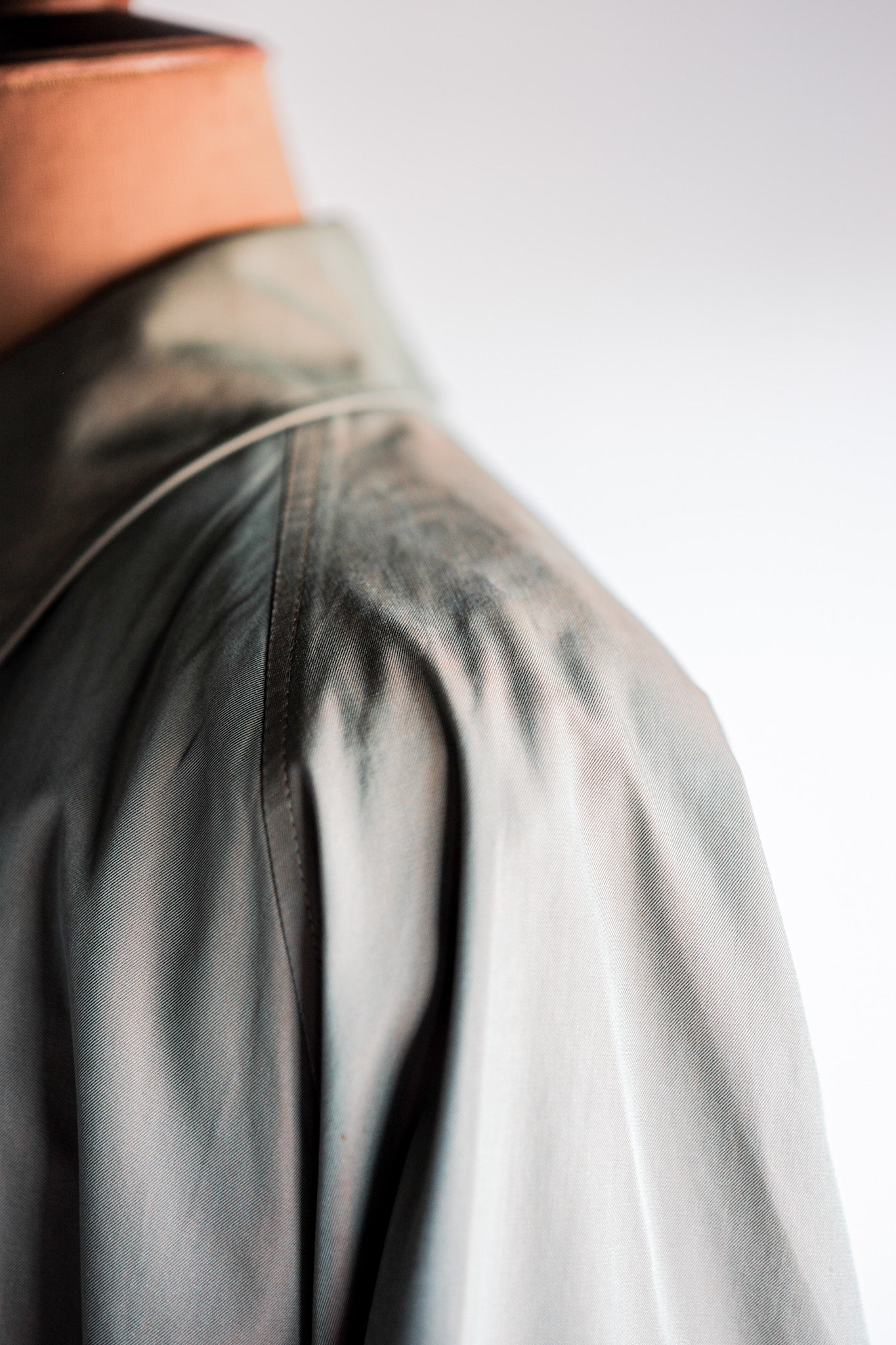 【~70's】Vintage Burberrys Single Raglan Rider Coat C100 With Liner Size.52RL "TAMAMUSHI"