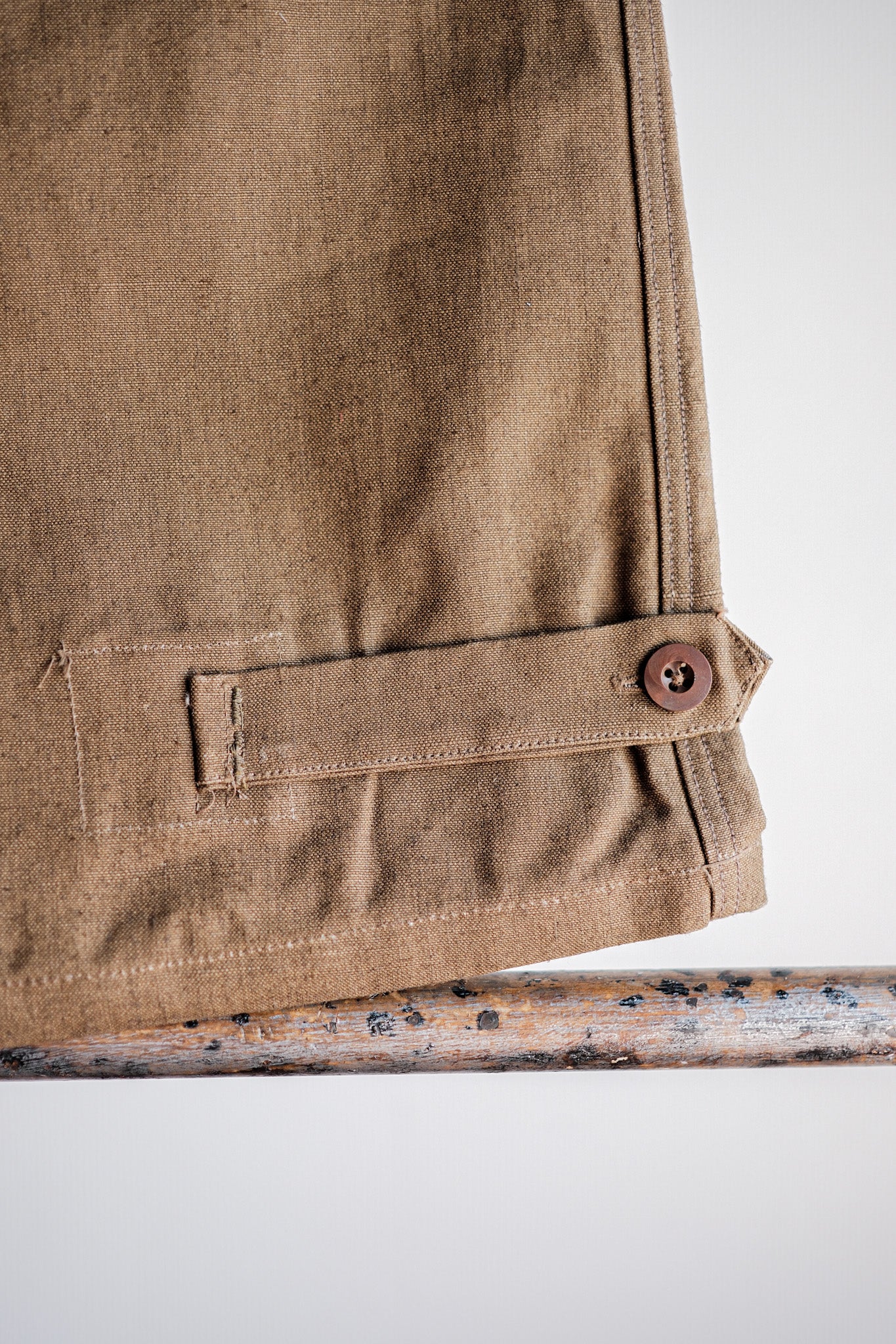【~30's】French Army M35 Motorcycle Pants "Linen Type" "Dead Stock"