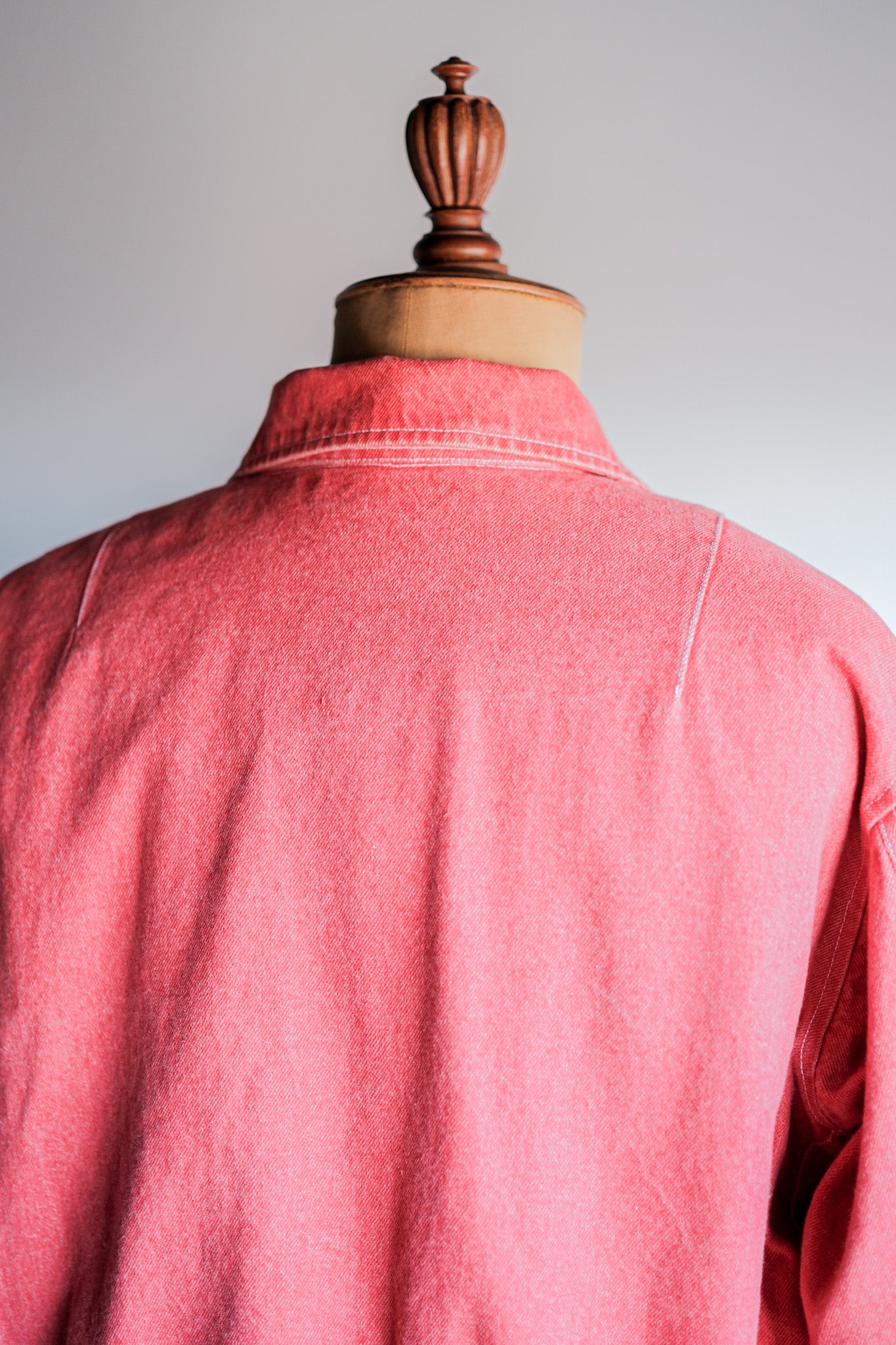 【~90's】Old PINK HOUSE Red Denim Blouson