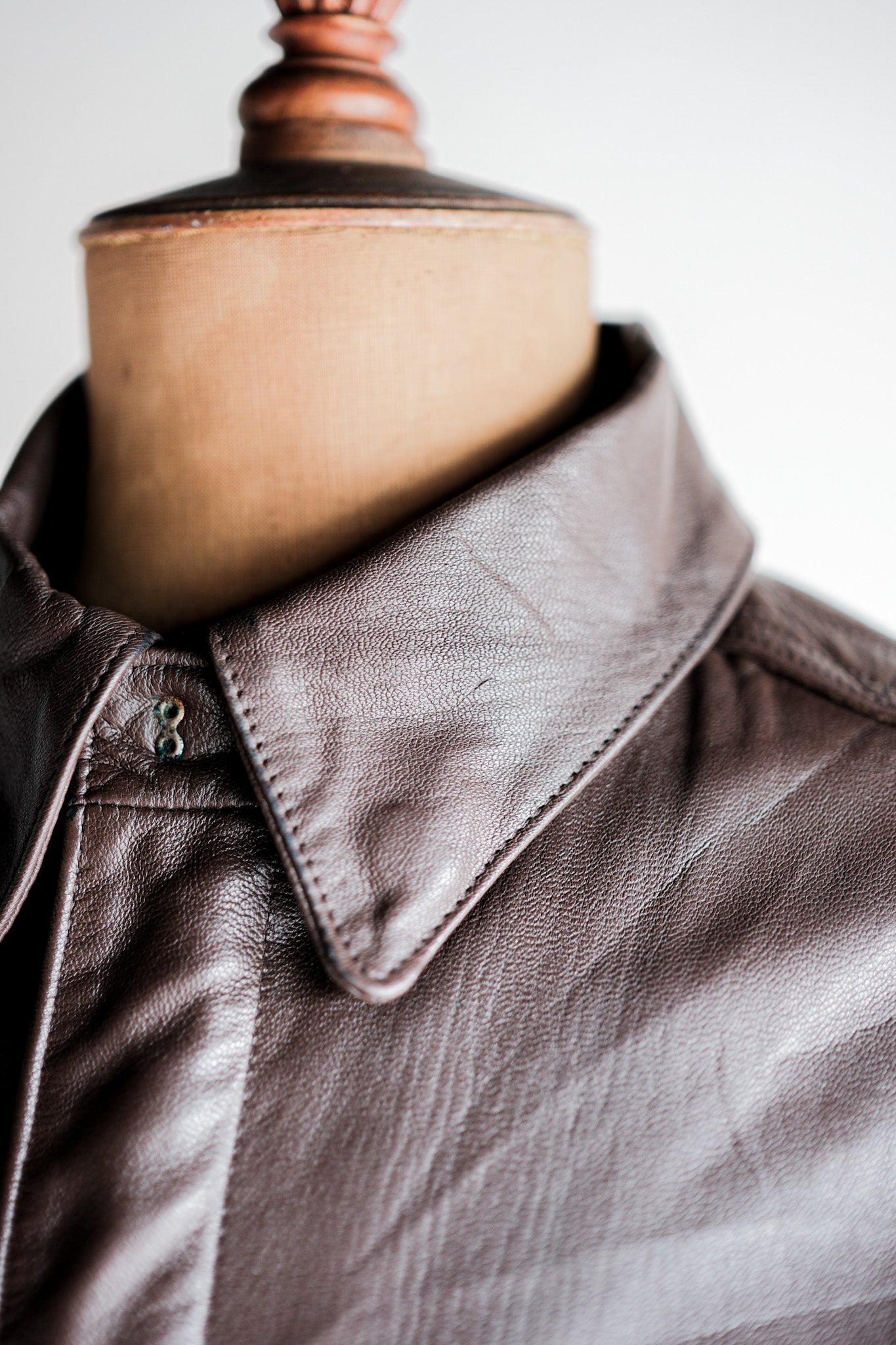 【~80's】Willis&Geiger A-2 Type Leather Flight Jacket Size.44 "Made in U.S.A."