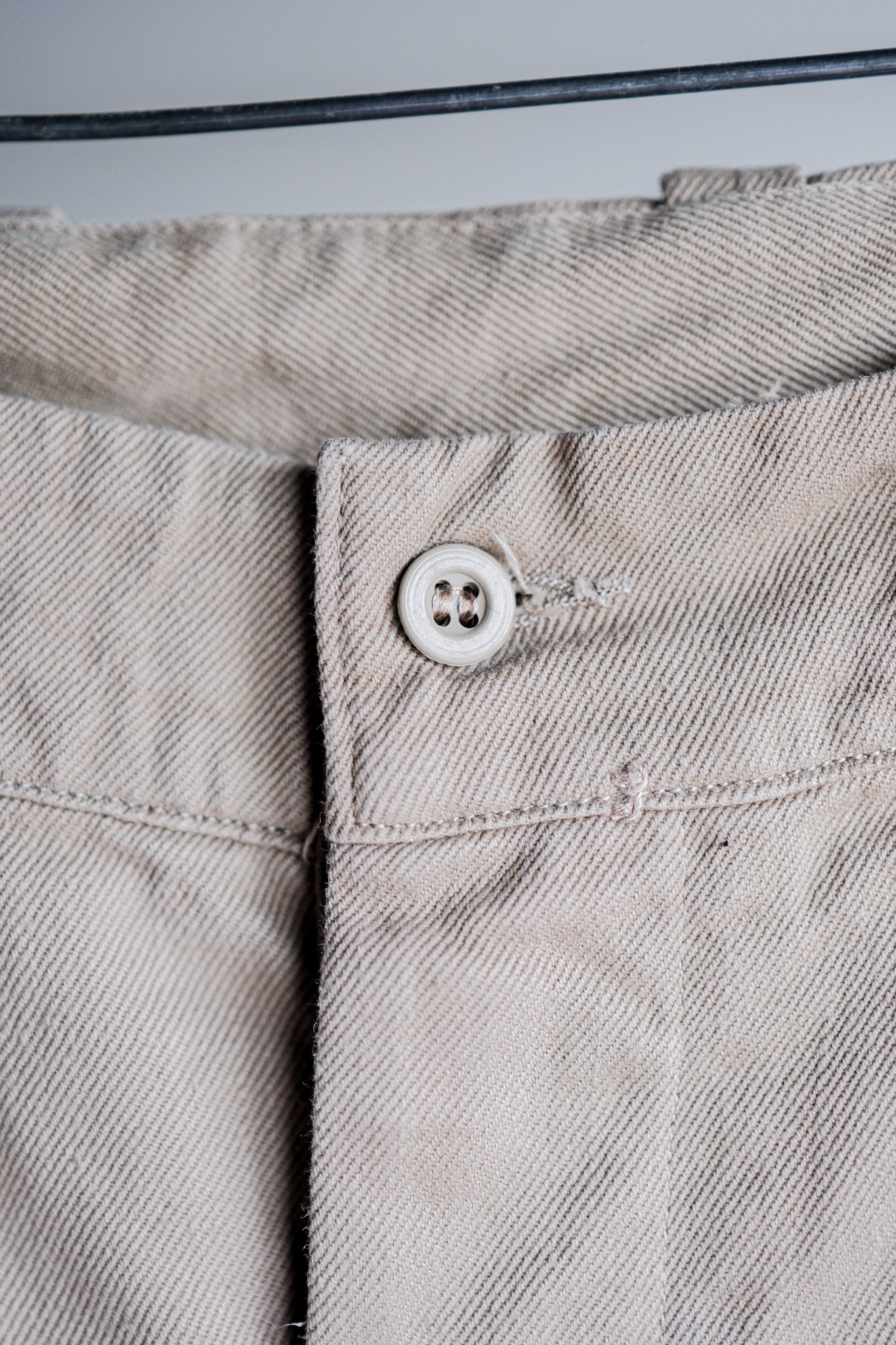 【~60's】French Army M52 Chino Trousers Size.23