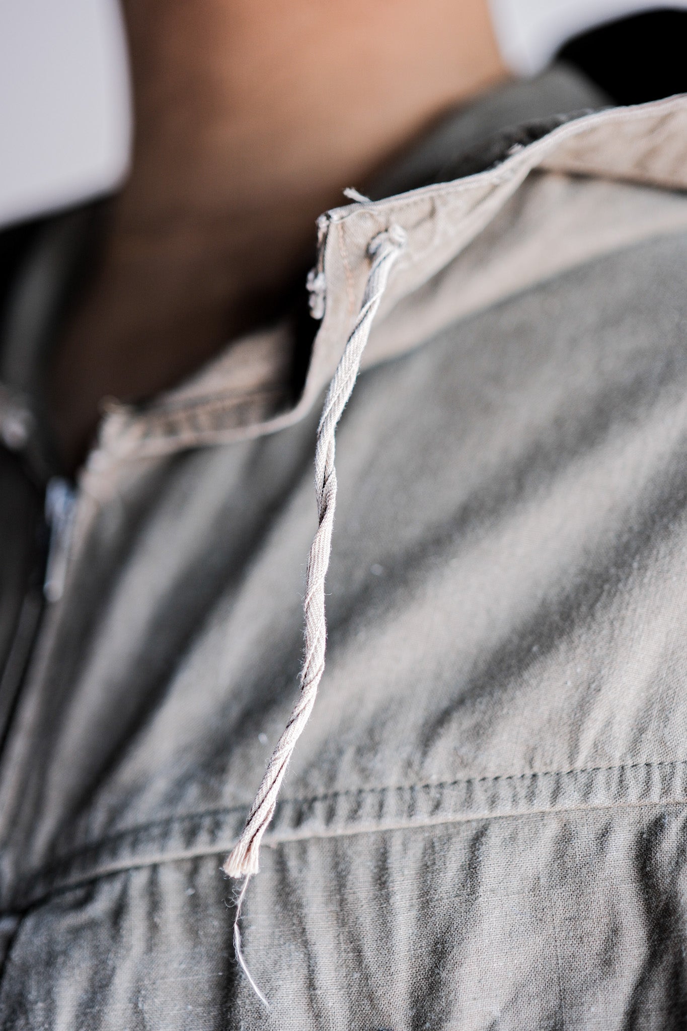 【~60's】French Army Alpine Mountain Smock Parka Size.22 "Modified"