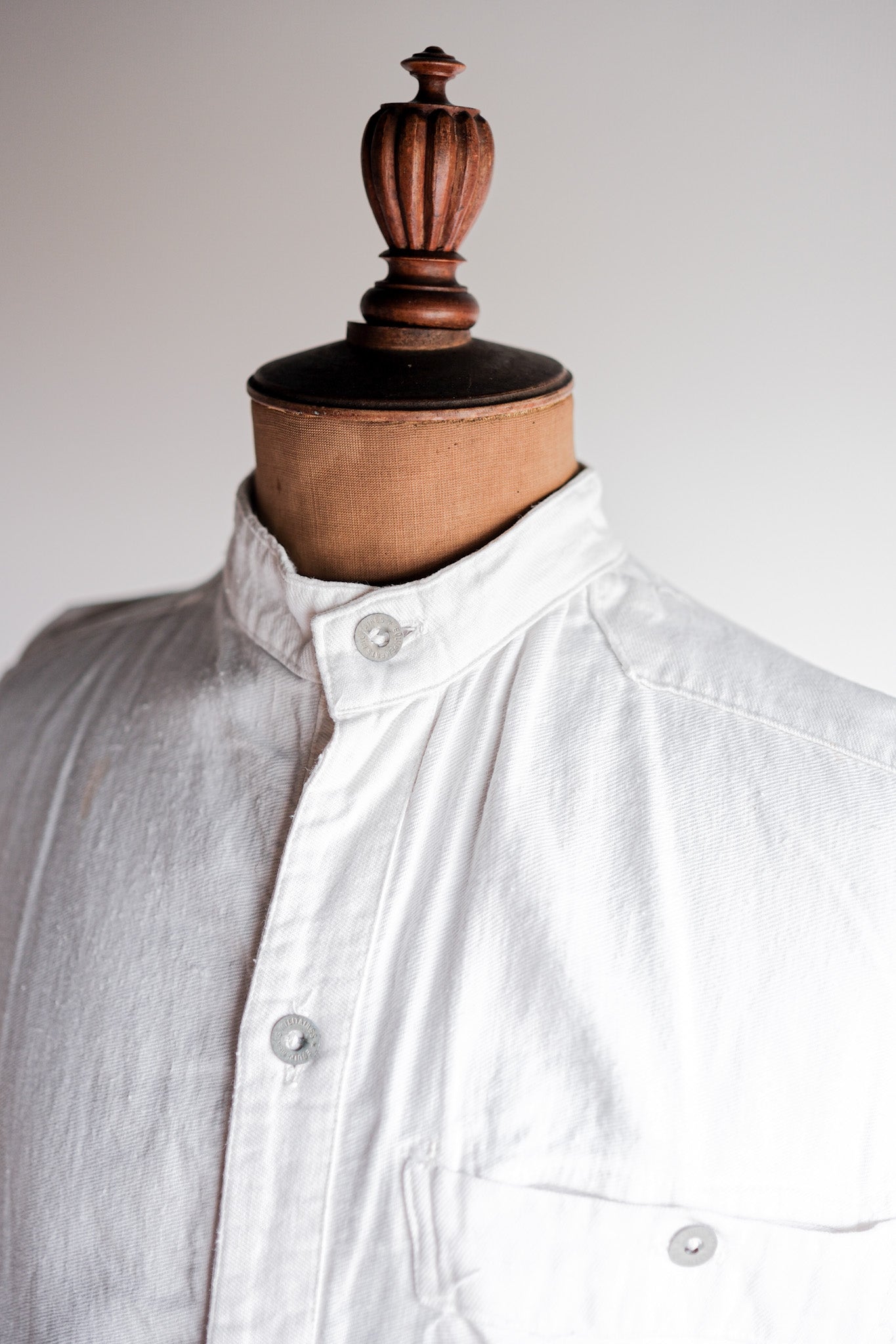 30's French Army Cotton Twill Bourgeron Jacket