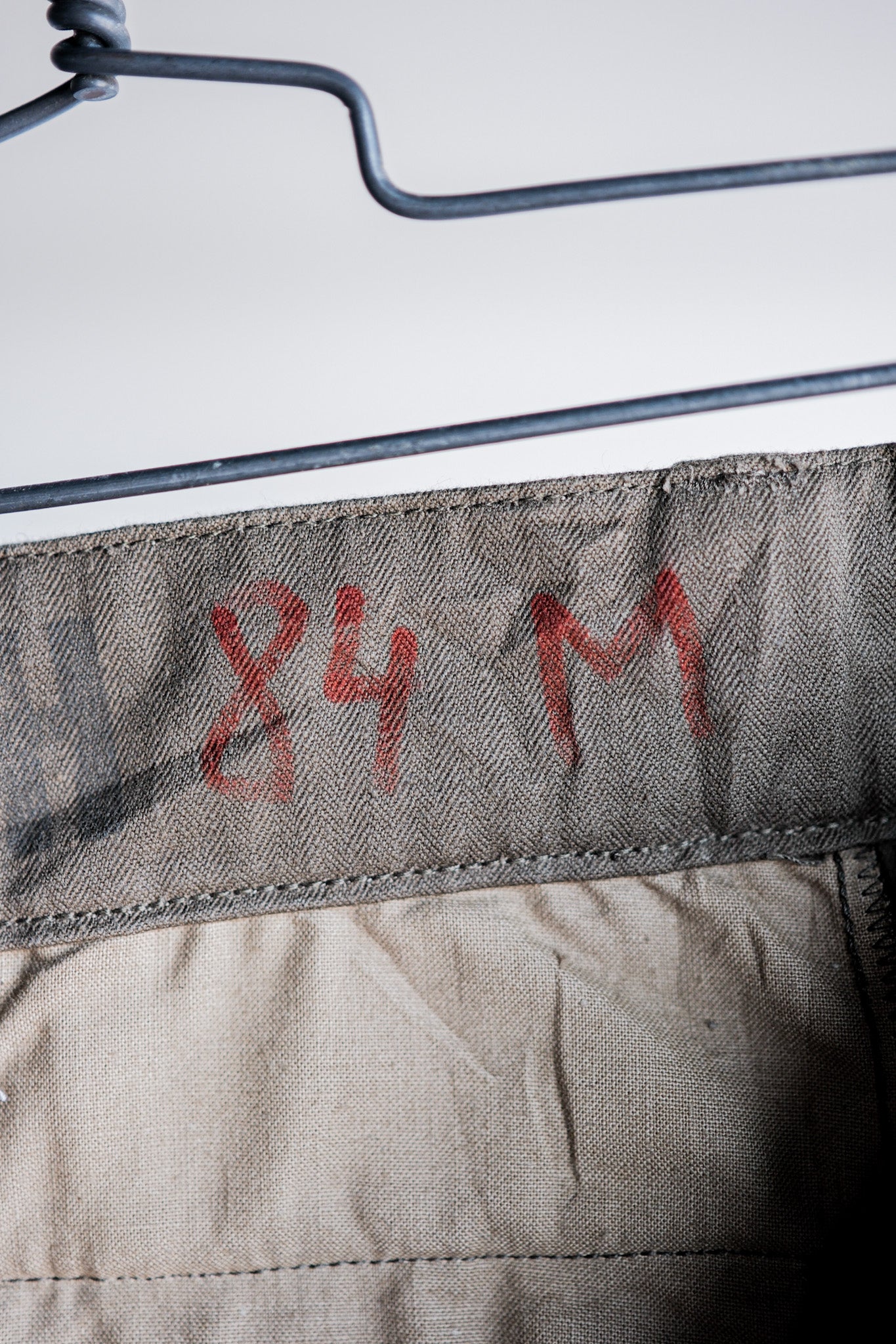 【~60's】French Army M47 Field Trousers Size.84M "Dead Stock"