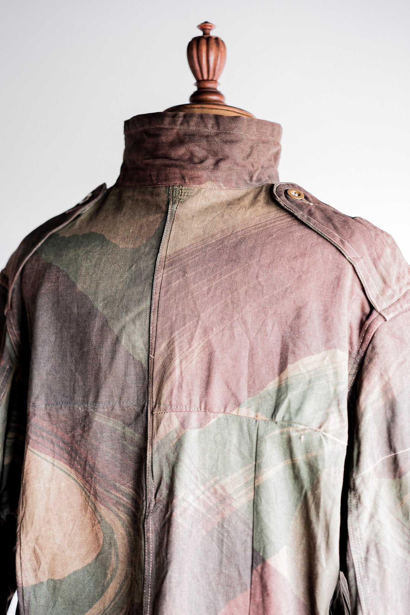 【~50's】British Army Airborne Troops Brushstroke Camouflage Denison Smock Size.3 "SAS"