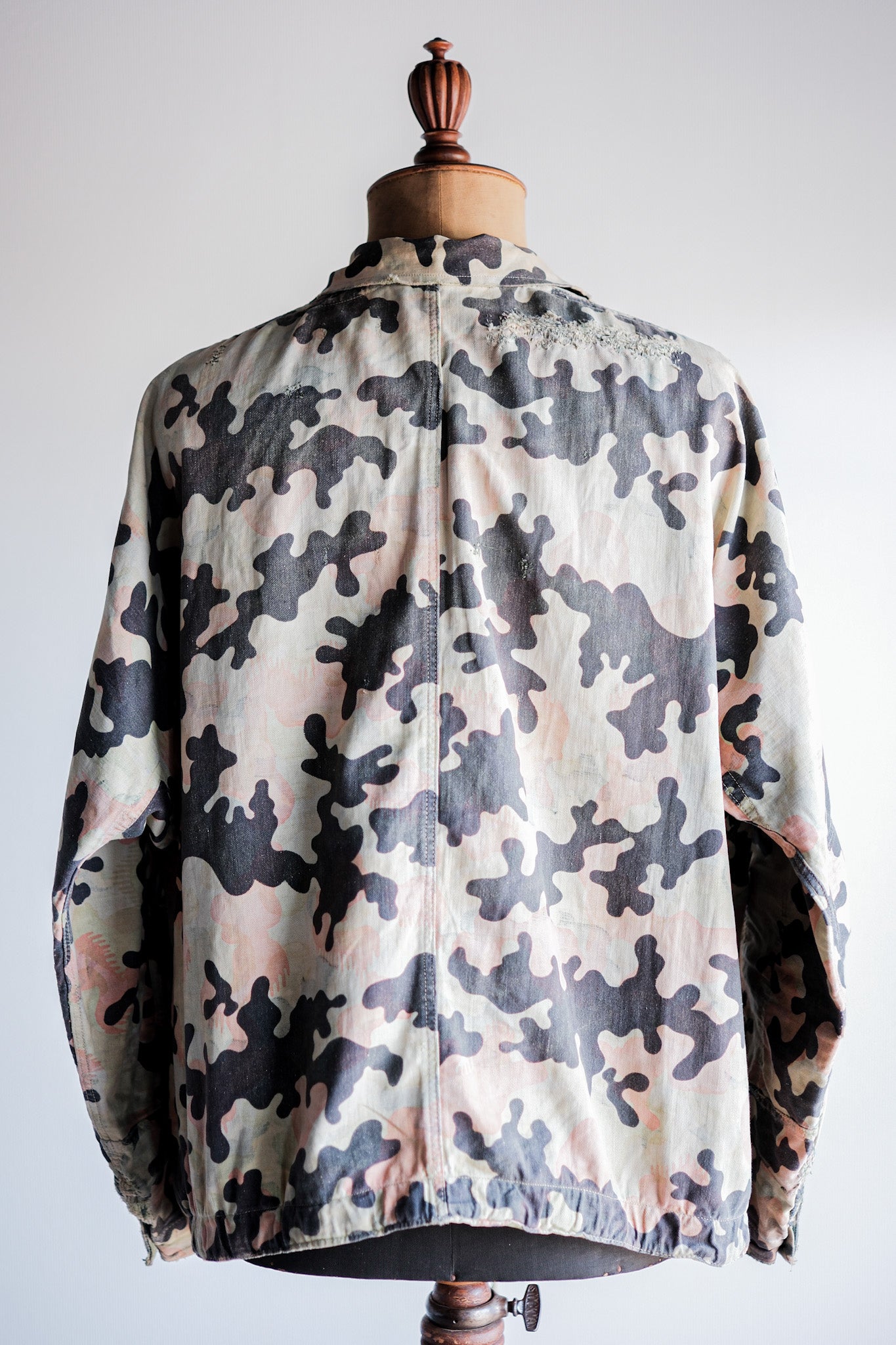 【~50's】Czechoslovakian Army Dubaky Camouflage Reversible Smock