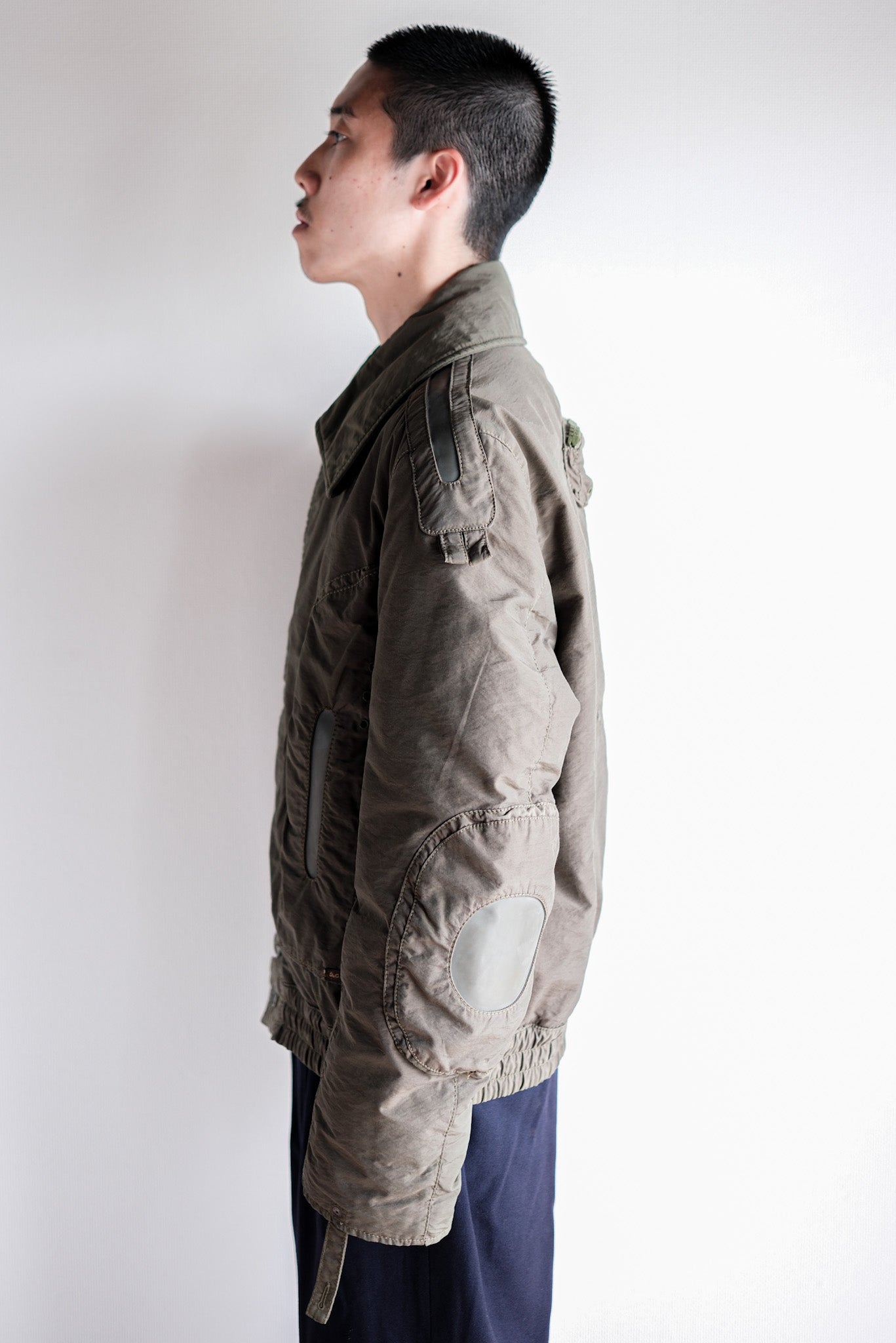 【~00's】Old DOLCE & GABBANA Flight Type Jacket Size.L