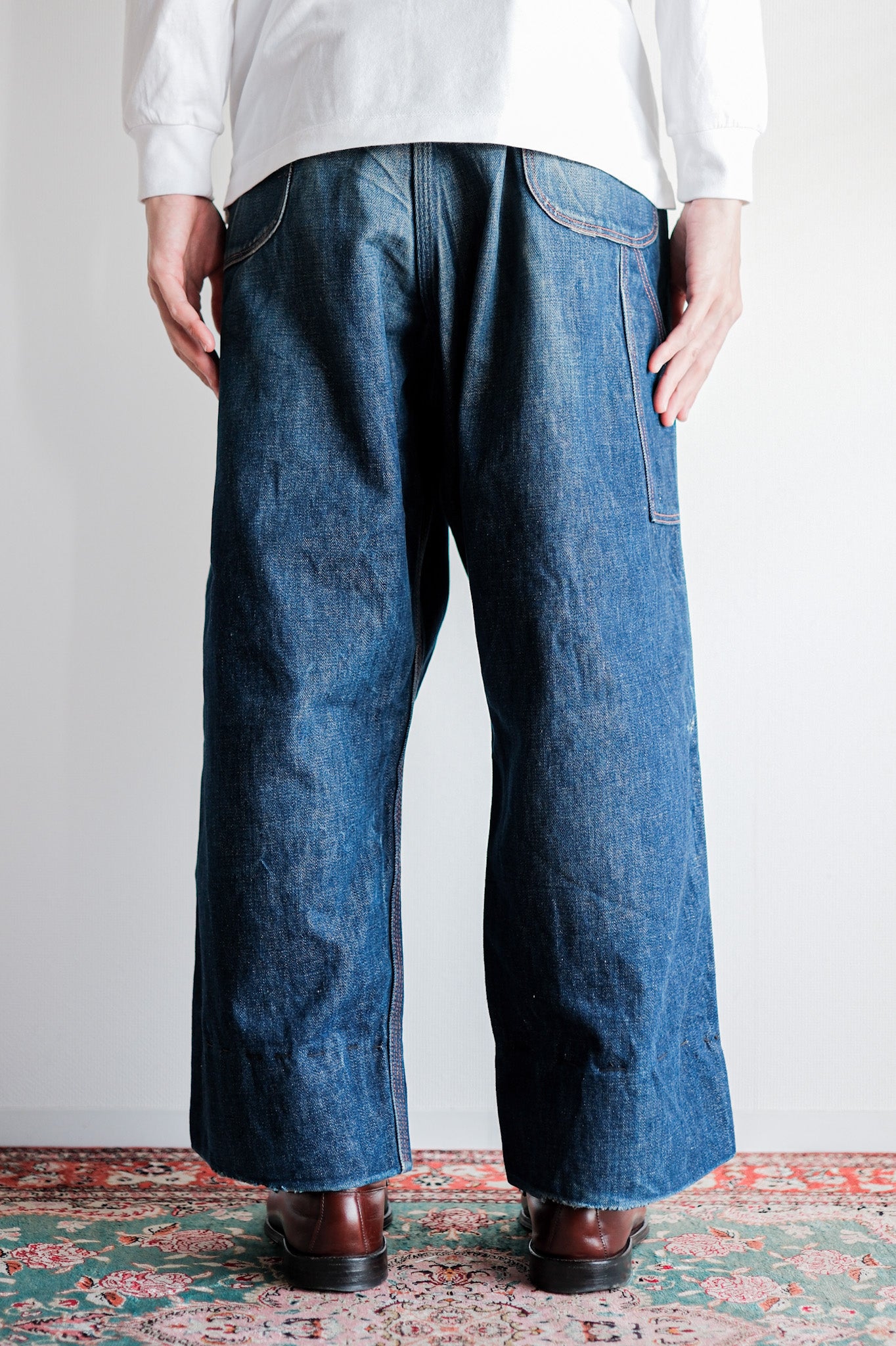 【~50's】American Vintage Denim Painter Pants "BIG MAC"