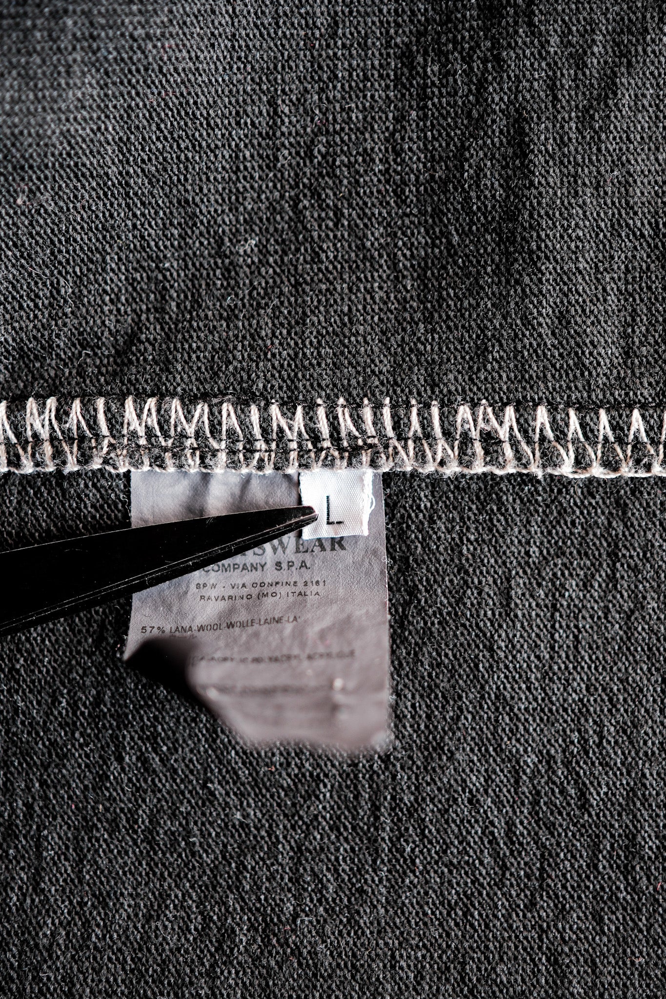 【06AW】Old STONE ISLAND Double Breasted Wool Jacket Size.L