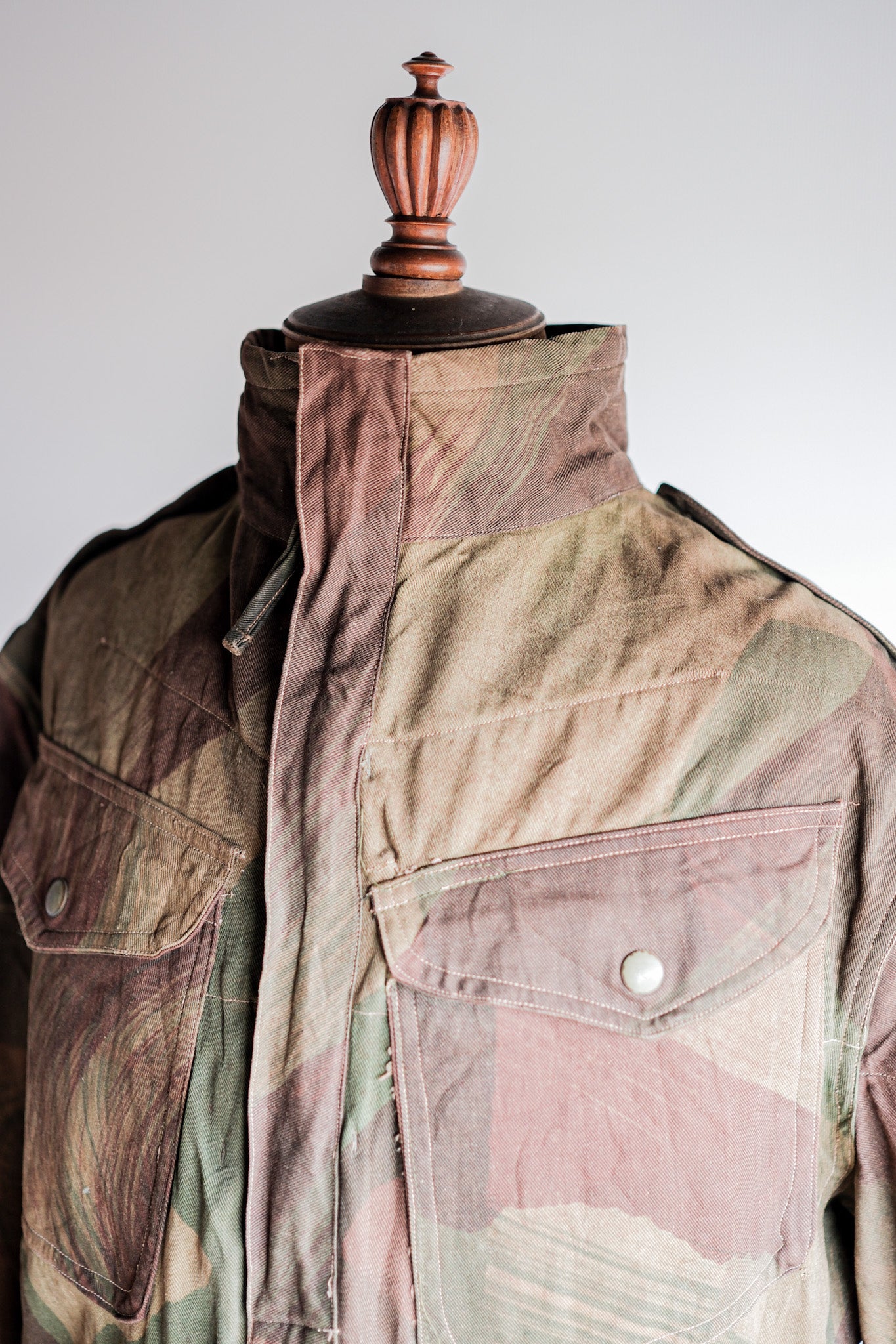 【~50's】British Army Airborne Troops Brushstroke Camouflage Denison Smock Size.3 "SAS"