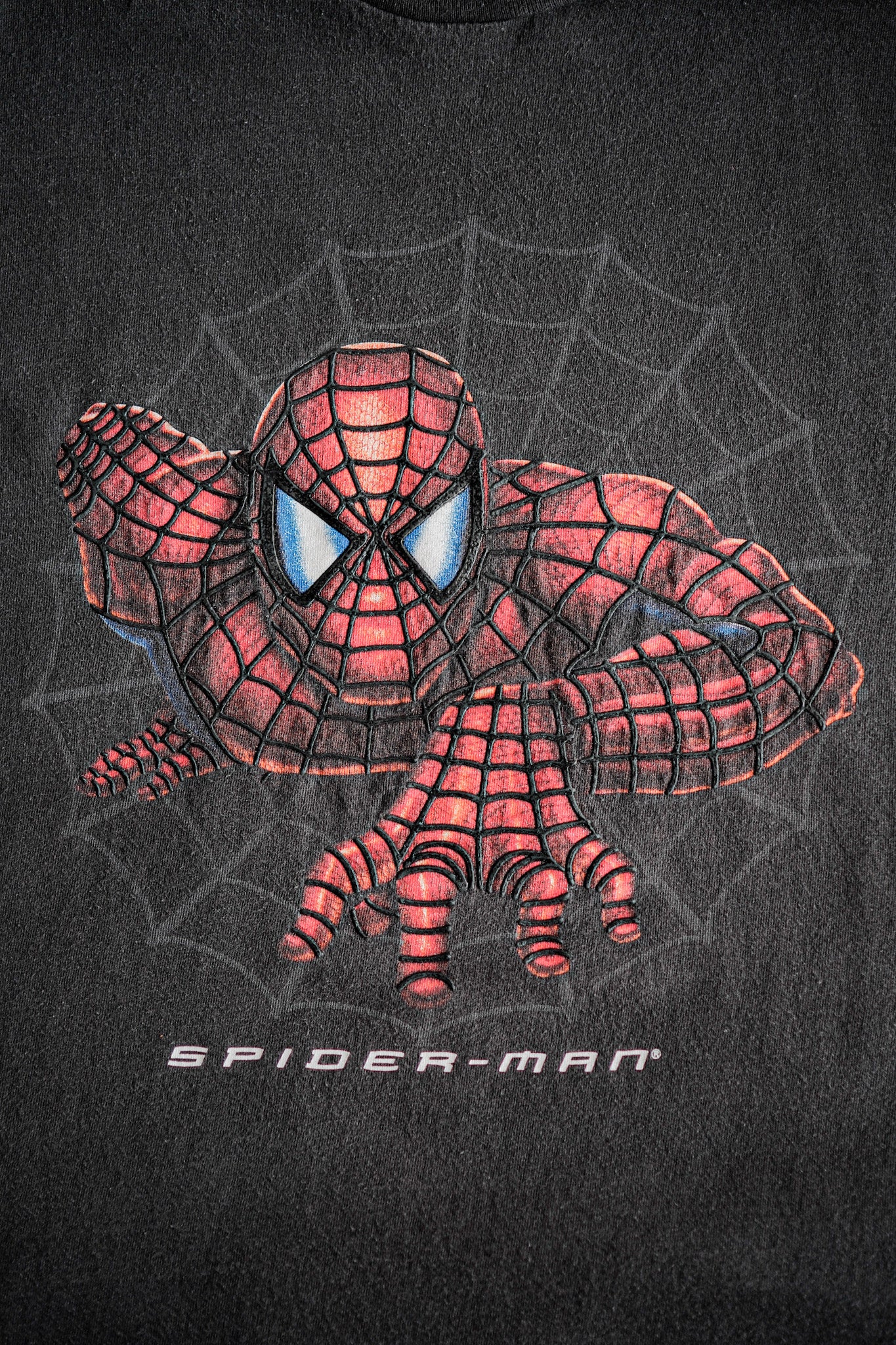 【~00's】Vintage Movie Print T-shirt Size.XL "Spider-Man" "Made in U.S.A."
