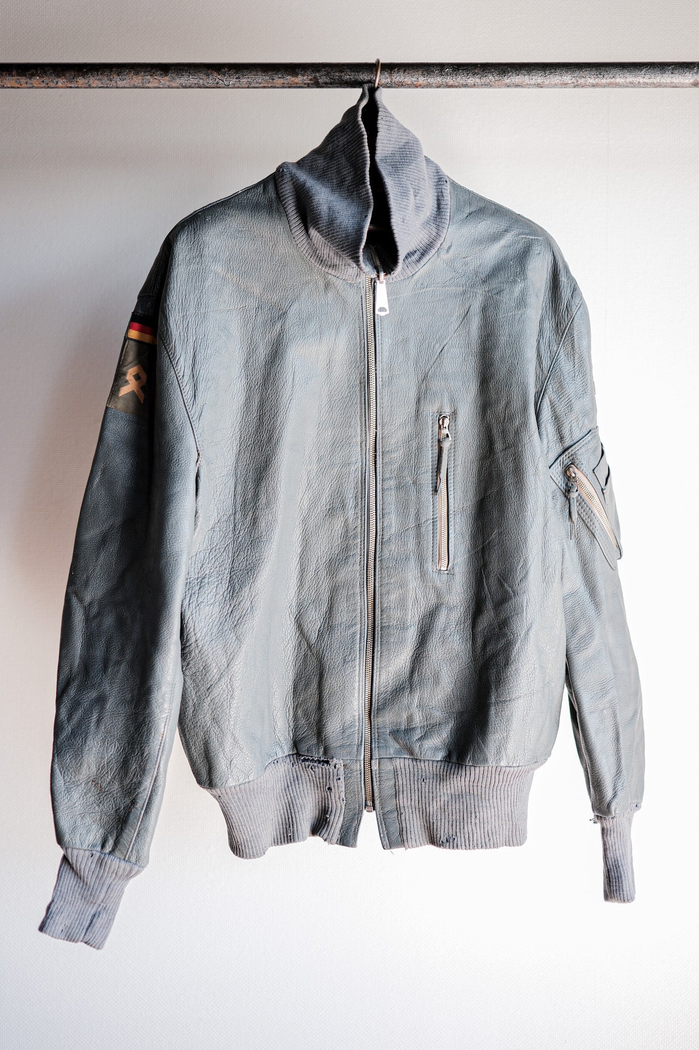 【~60’s】West German Air Force Pilot Leather Jacket