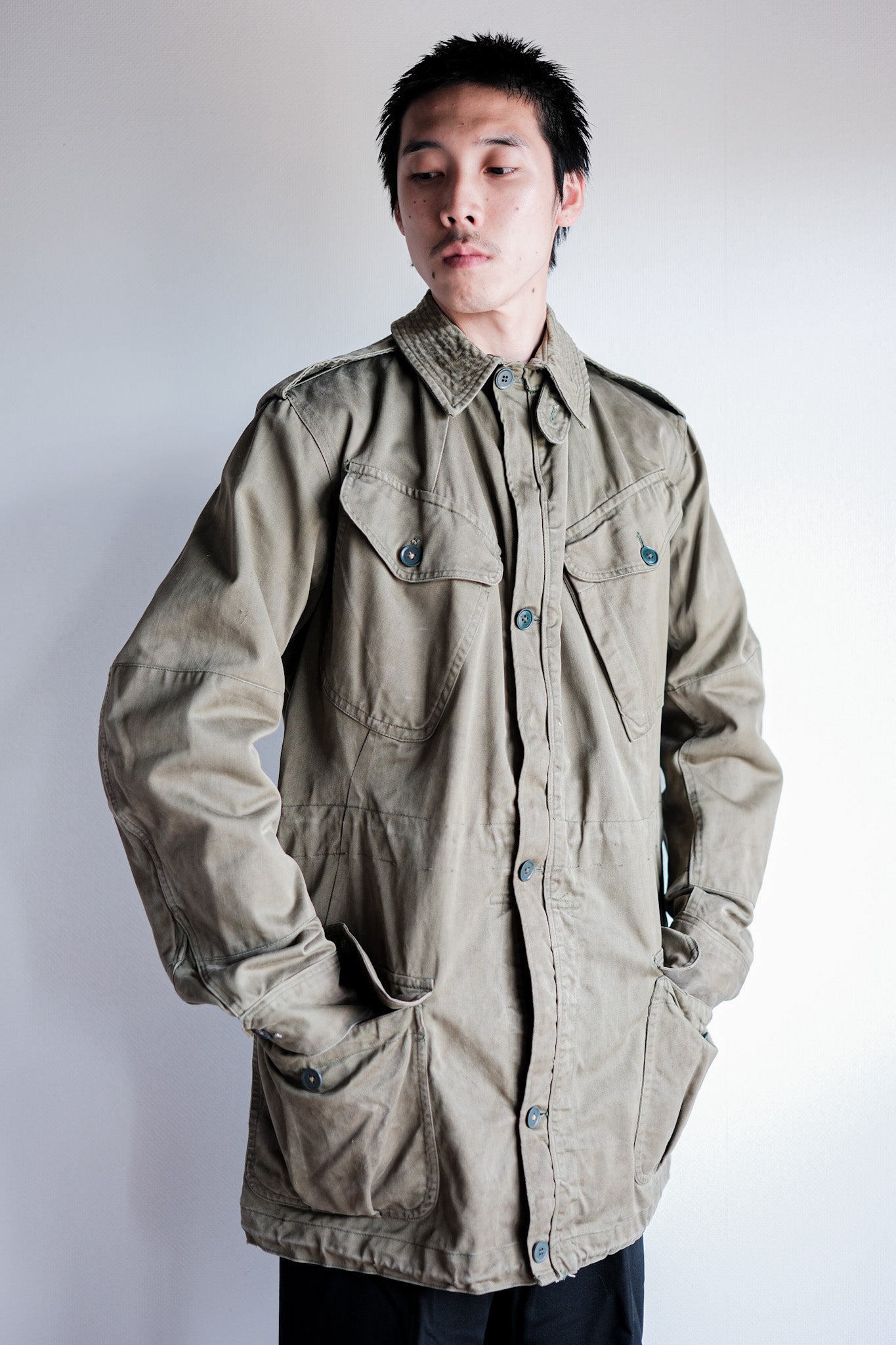 【~60's】British Army 1960 Pattern Combat Smock Size.7