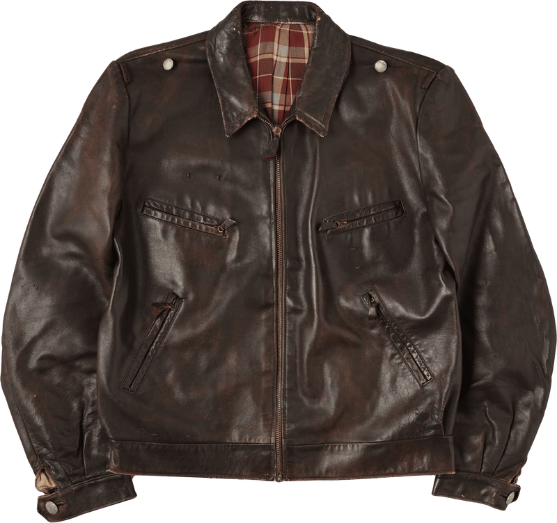 【~40’s】WWII German Air Force Personal Leather Flight Jacket "Luftwaffe"