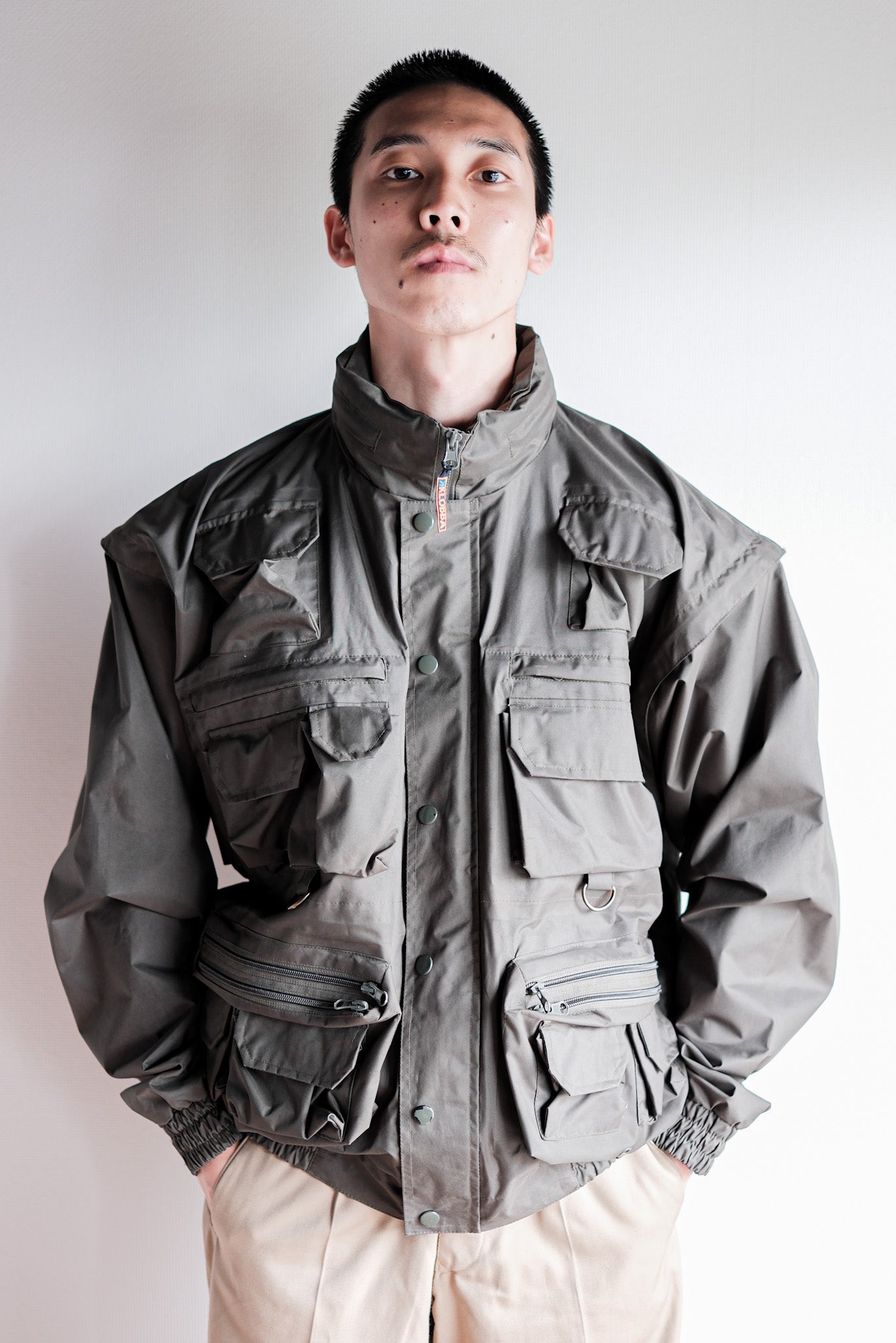 【~90's】British Vintage Fishing Jacket Size.M "KLOBBA"