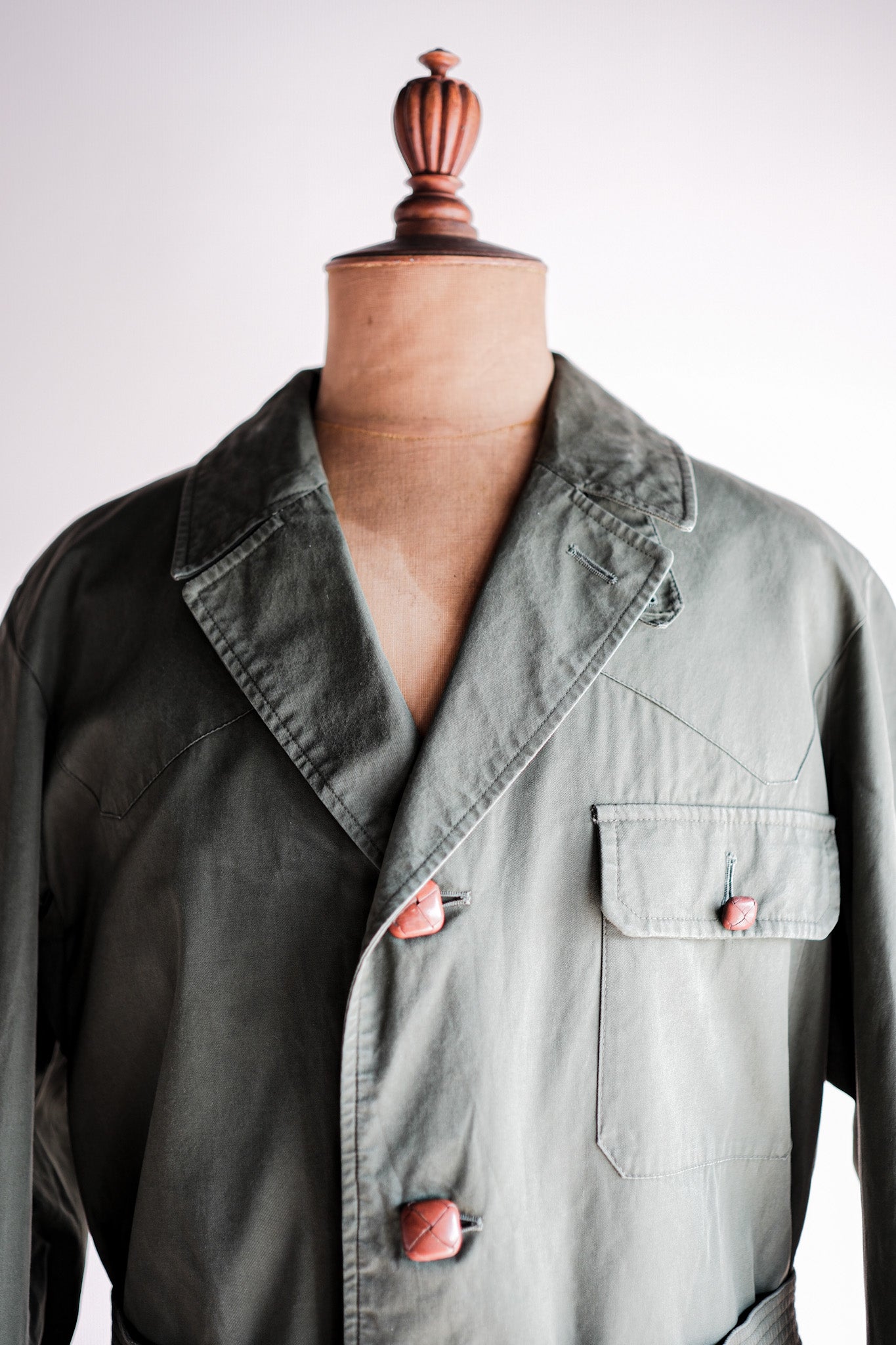 【~60’s】Vintage Grenfell Shooter Jacket Size.42 “Mountain Tag”