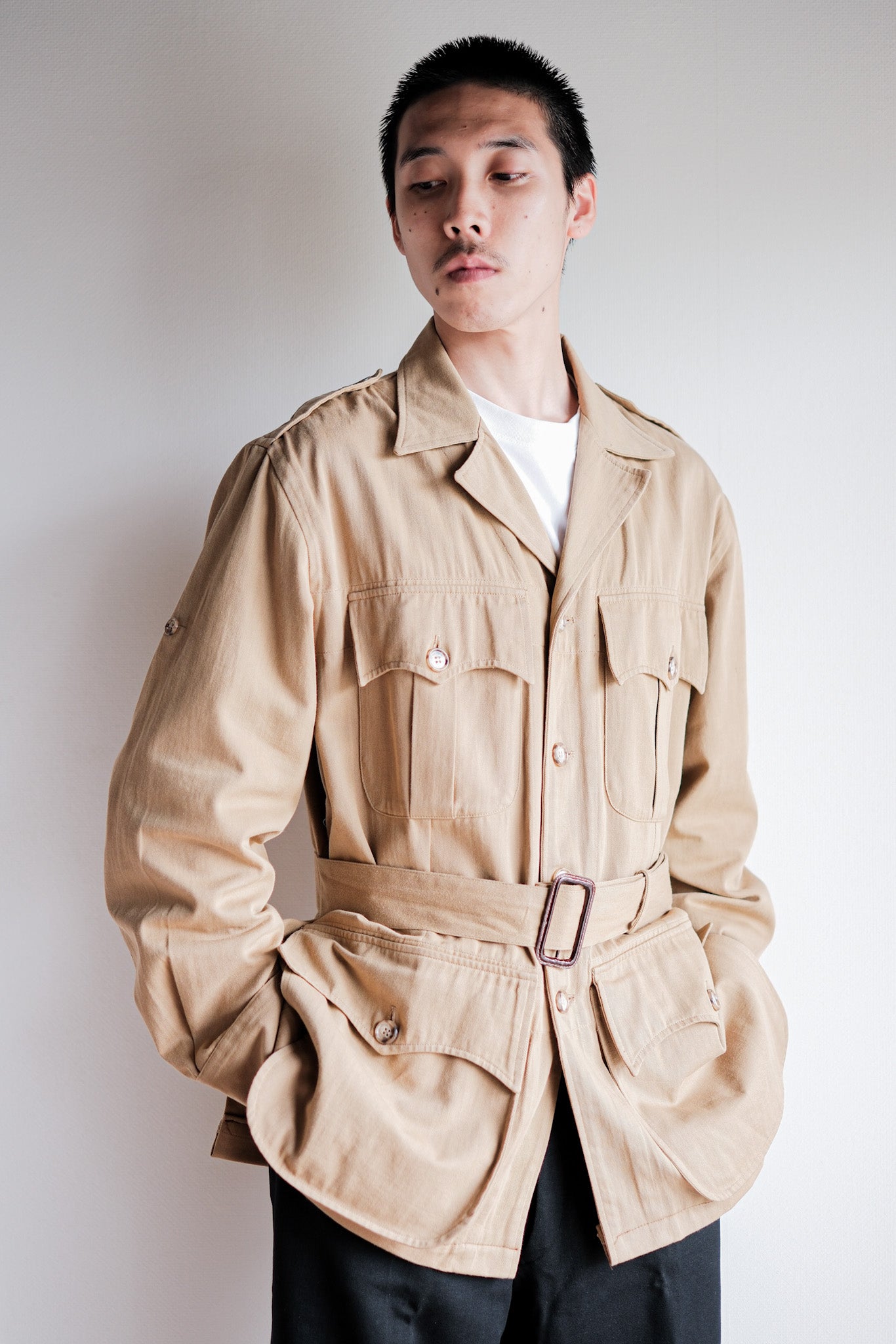 【~80's】Willis&Geiger Australian Bush Jacket Size.38 "Made in U.S.A."