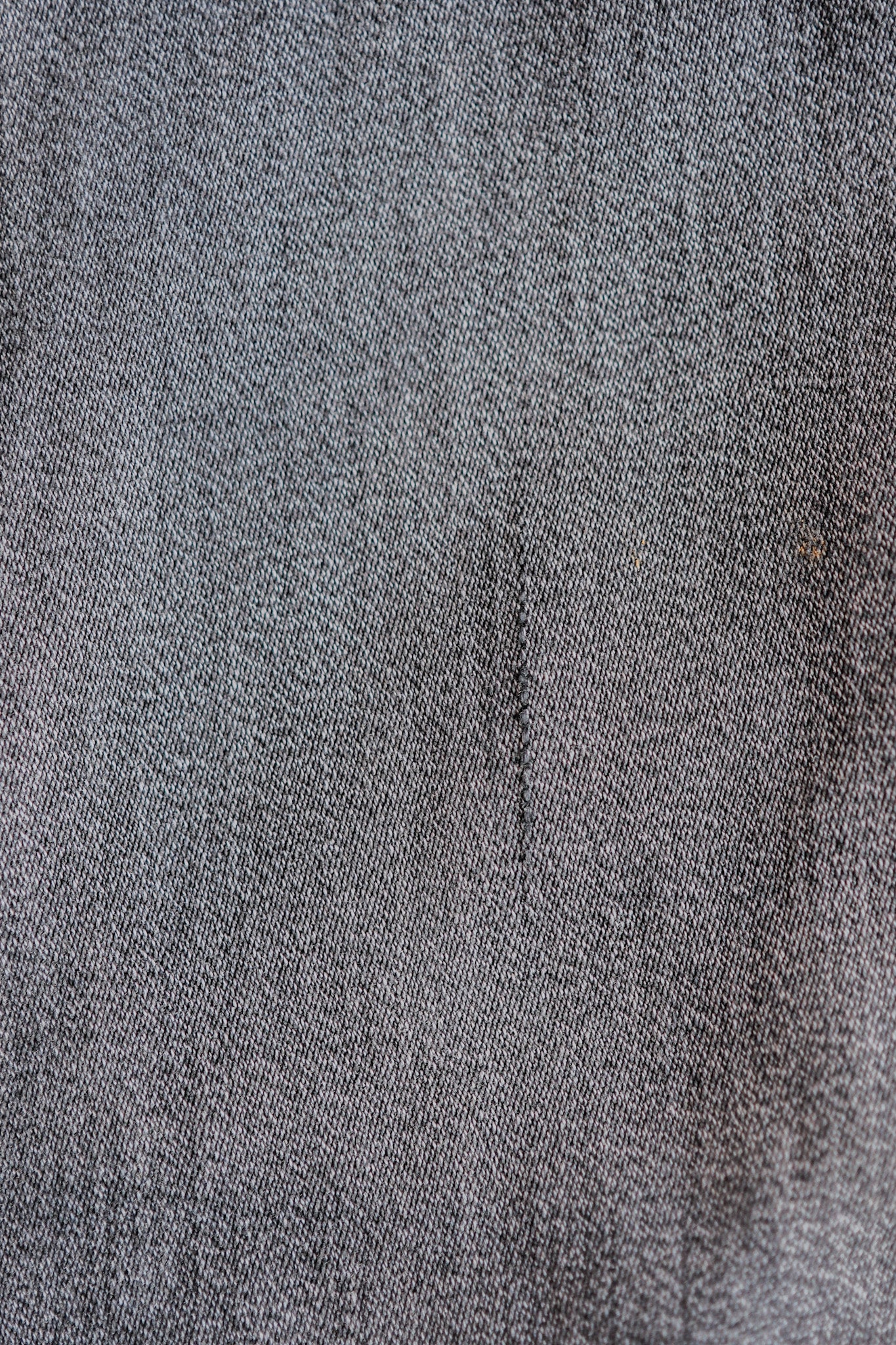 【~30's】French Vintage Salt & Pepper Cotton Work Gilet