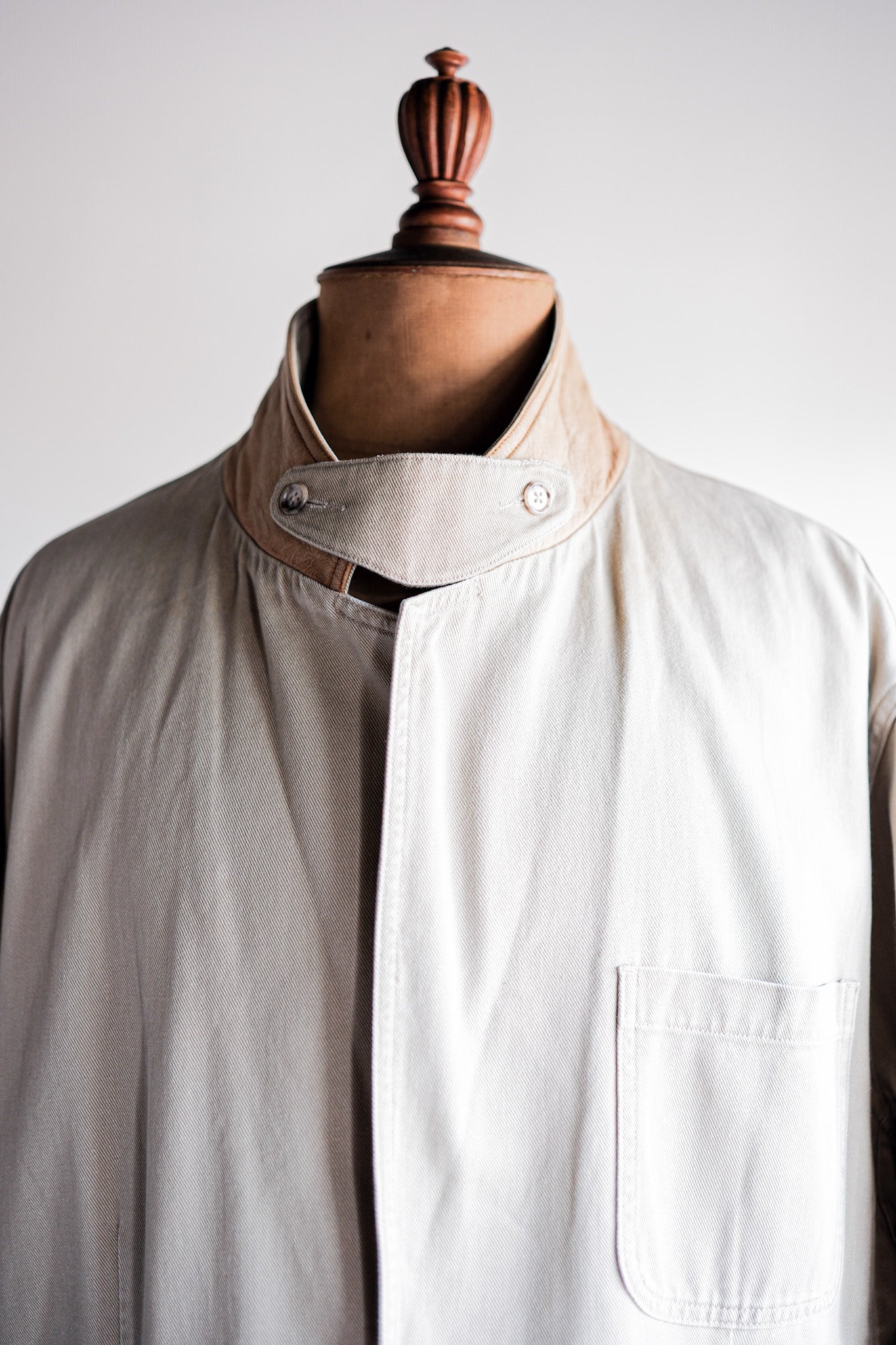 【~90's】Willis&Geiger Cotton Safari Jacket With Chin Strap Size.L