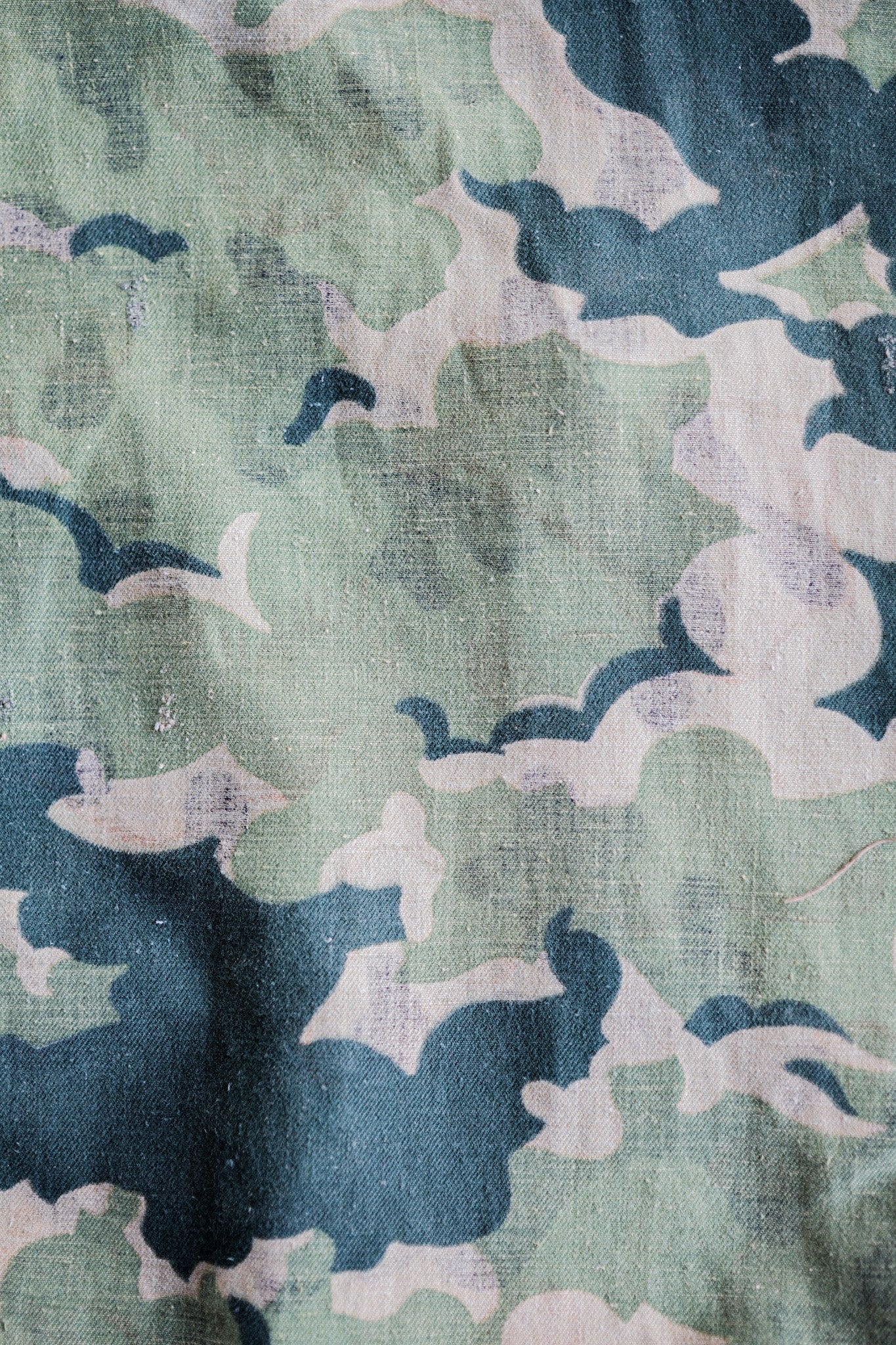 【~50's】Czechoslovakian Army Dubaky Camouflage Reversible Smock