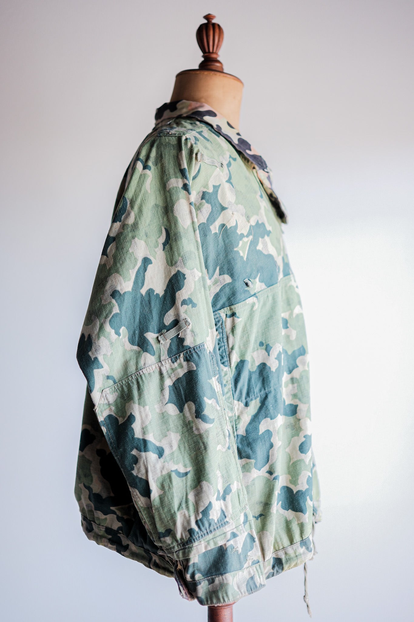 【~50's】Czechoslovakian Army Dubaky Camouflage Reversible Smock