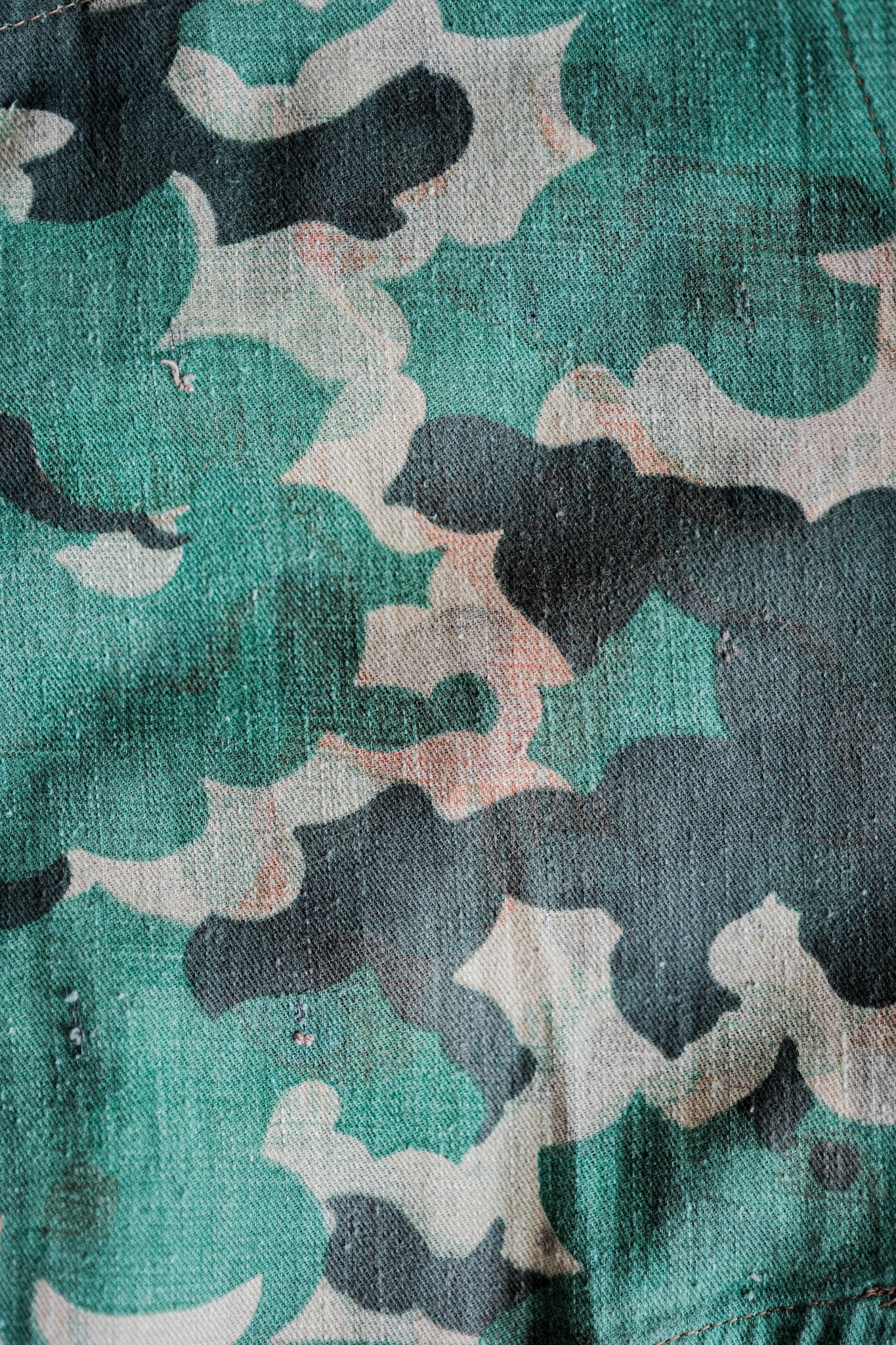 【~50's】Czechoslovakian Army Dubaky Camouflage Reversible Trousers