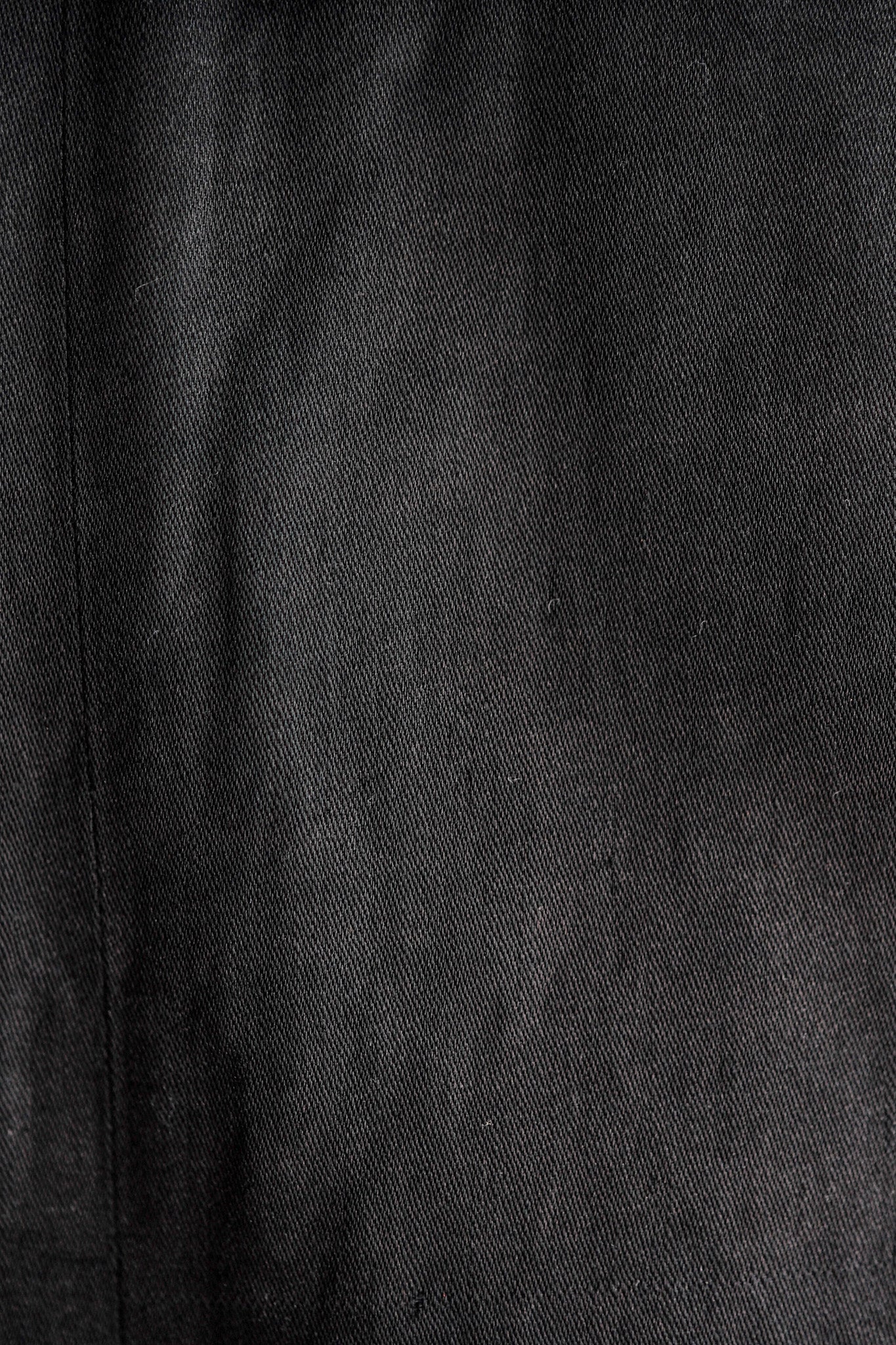 【~50's】French Vintage Brown Salt & Pepper Cotton Work Gilet