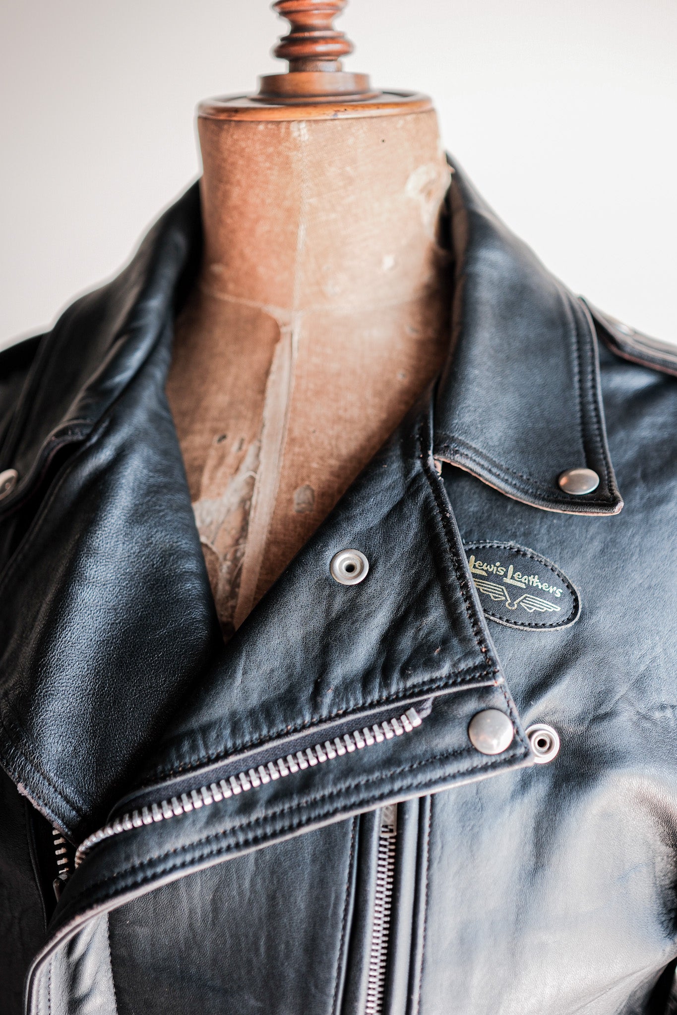 【~70’s】Lewis Leathers Riders Jacket Size.36 “Thunder Bolt”