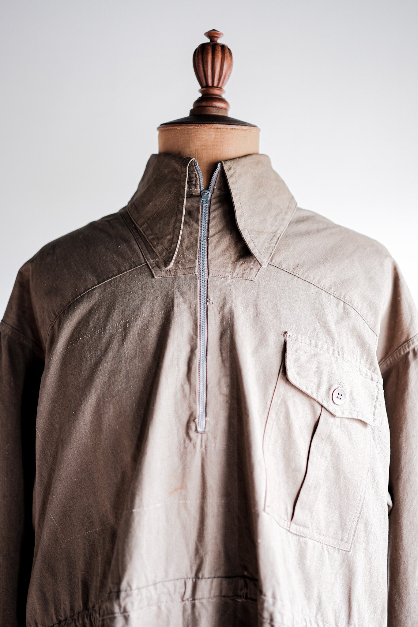 【~40's】German Army M42 Gebirgsjäger Reversible Windbluse "1st Type" "Original Modified"