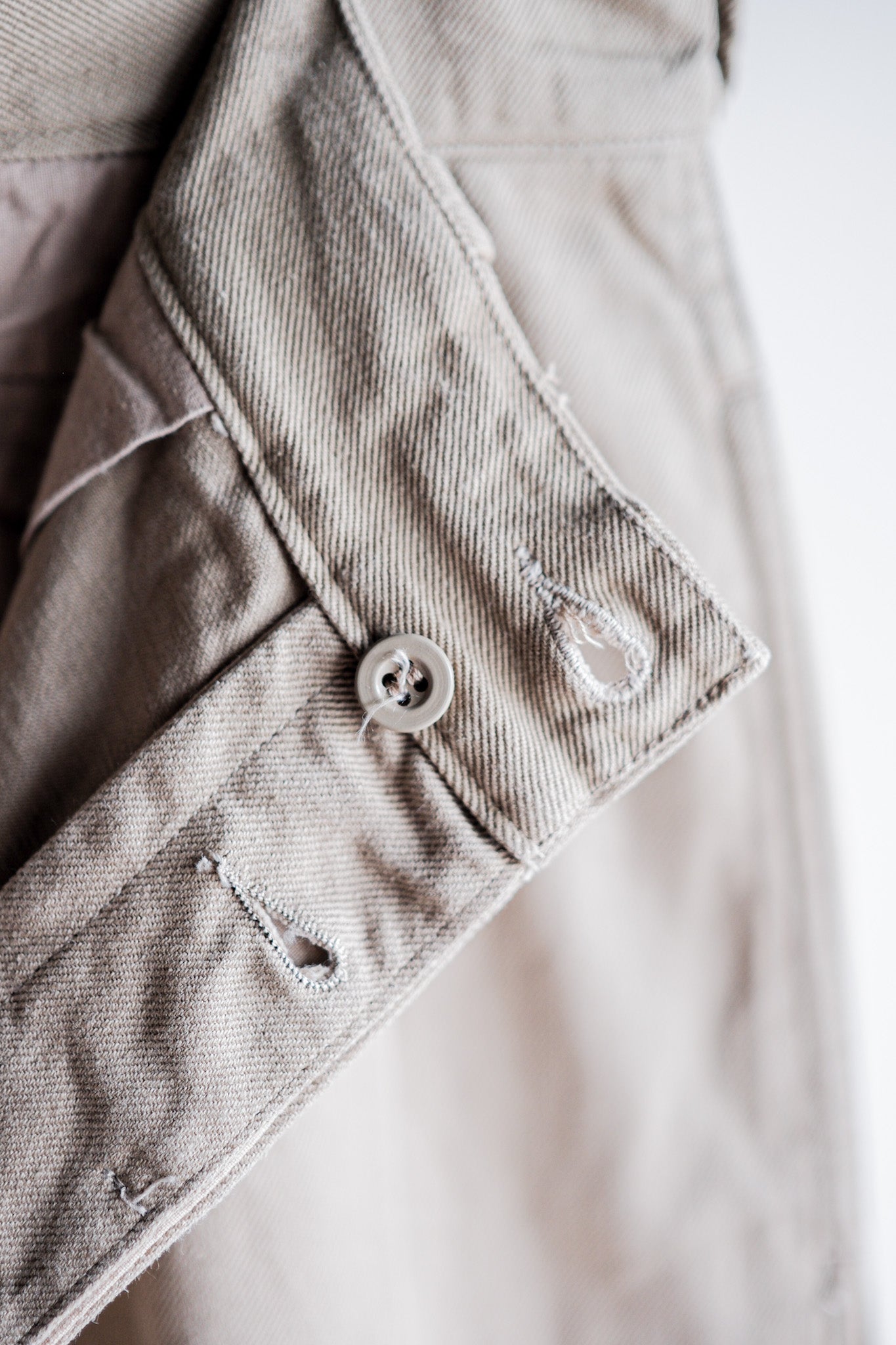 【~60's】French Army M52 Chino Trousers Size.23