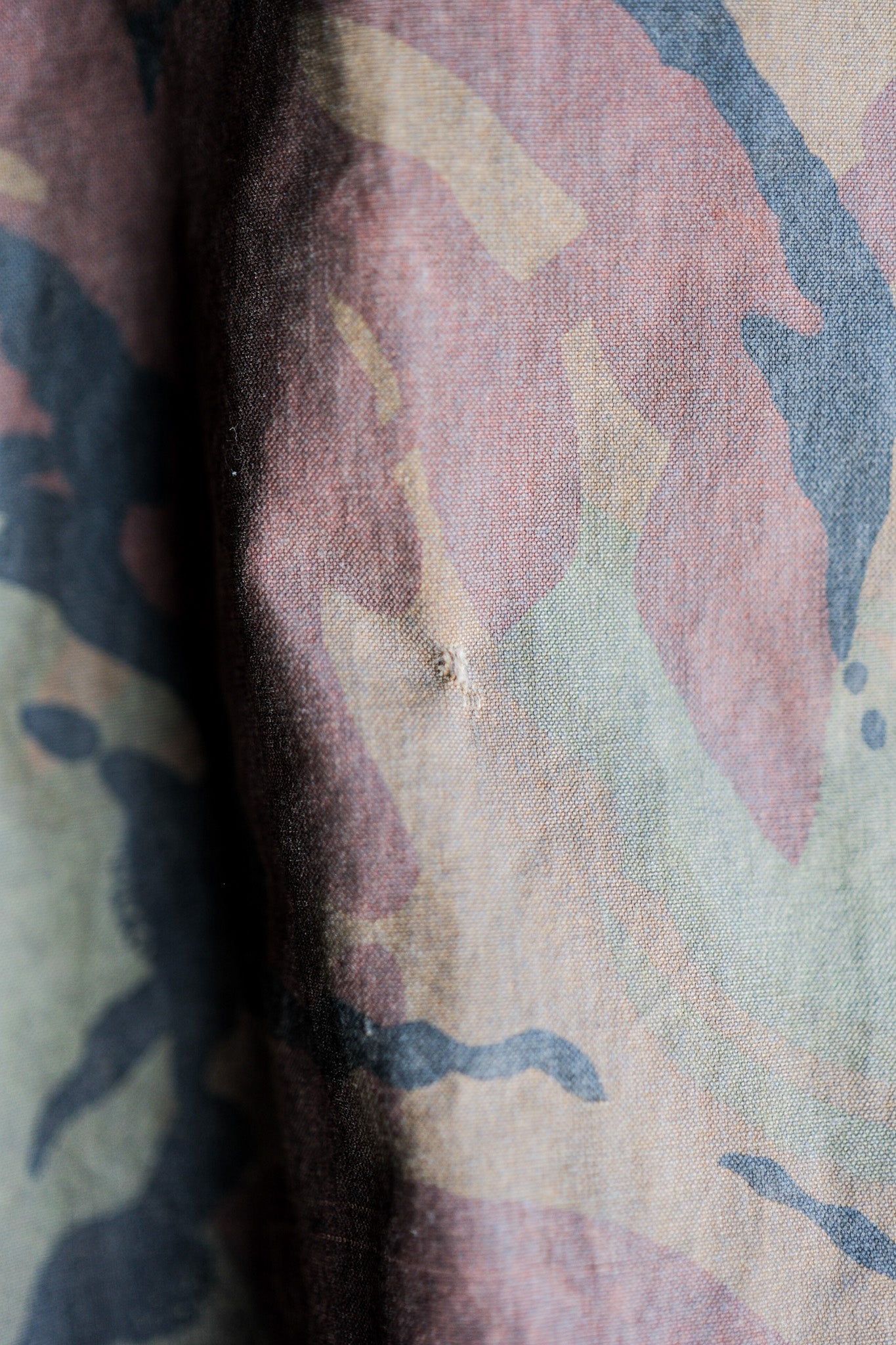 【~80's】Vintage Barbour DPM Camouflage Waxed Jacket “THE MILITARY" “2nd Model” 2 Crest Size.42