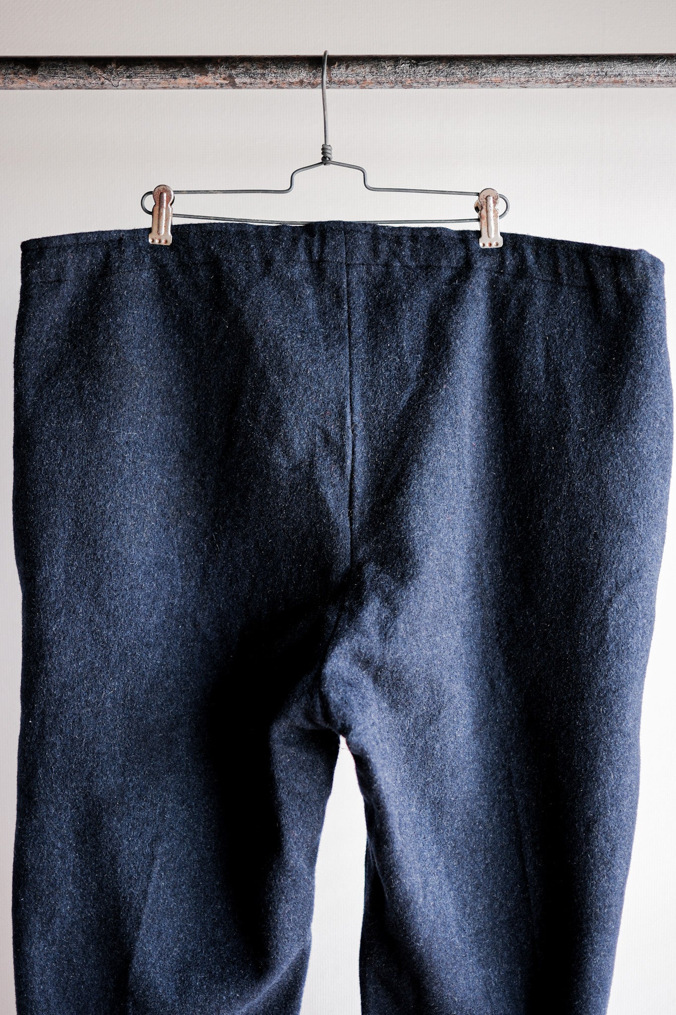 【~40's】French Army SSA Hospital Wool Trousers Size.1A