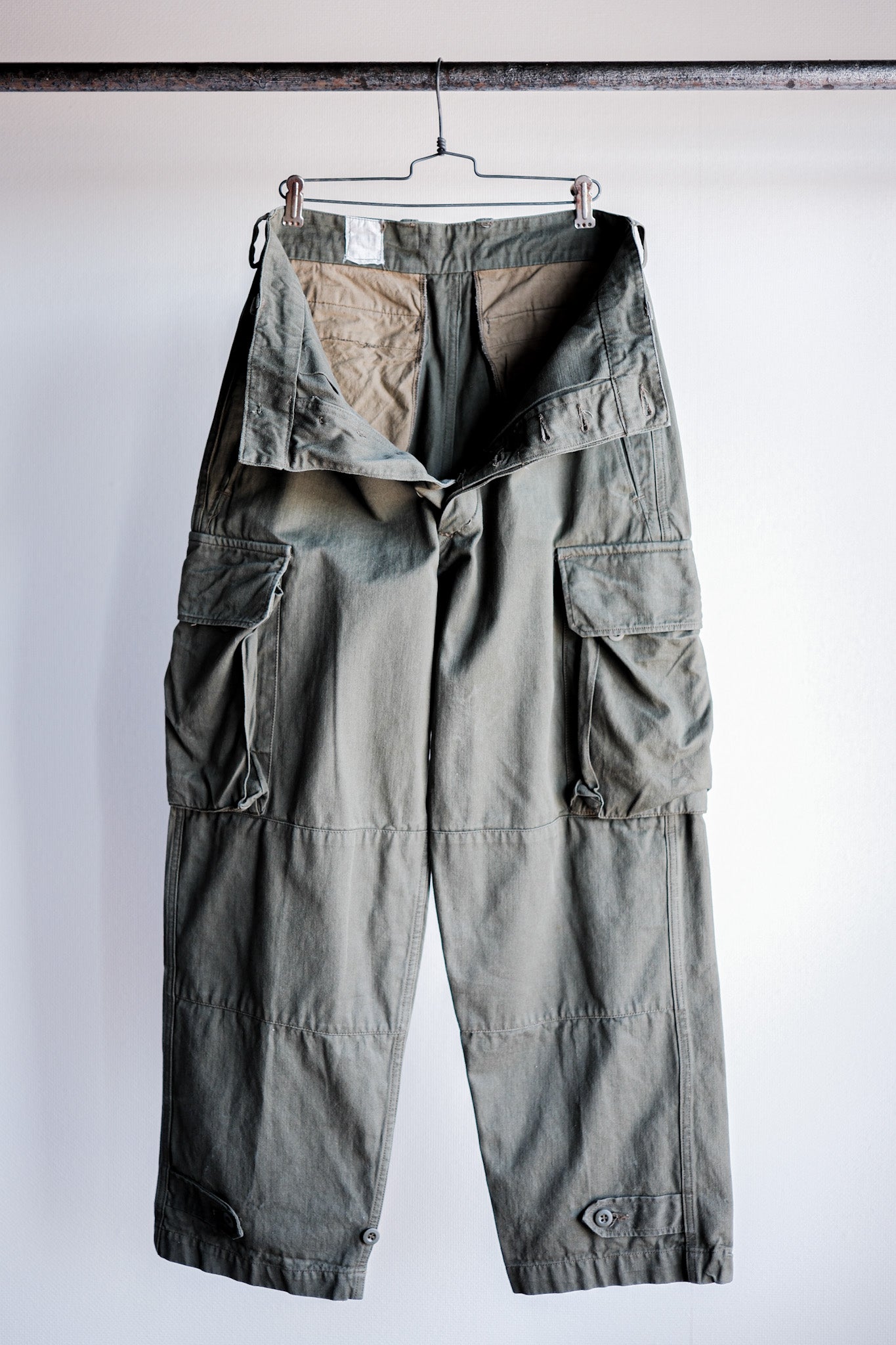 【~60's】French Army M47 Field Trousers Size.21