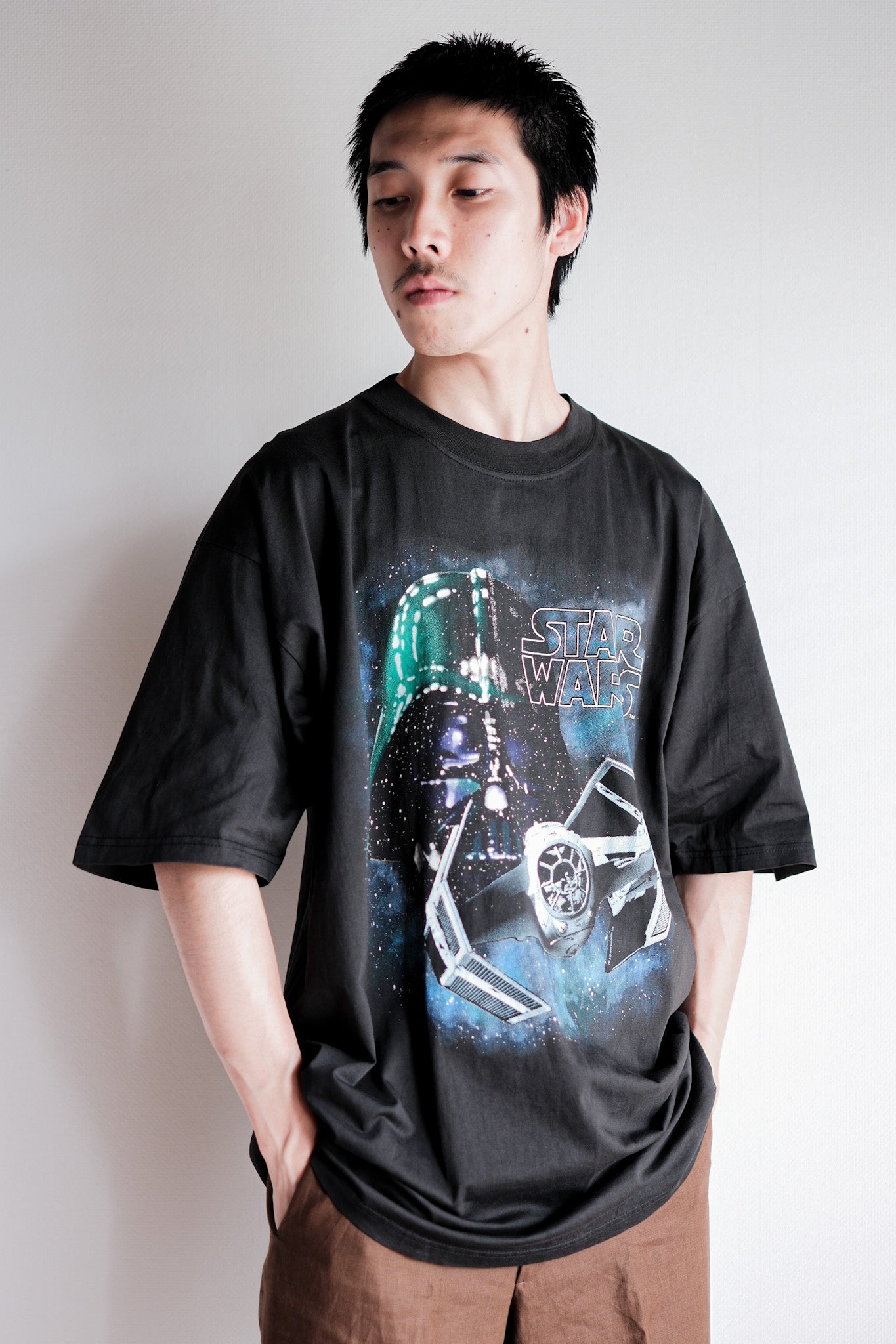 【~90's】Vintage Movie Print T-shirt Size.XL "Star Wars"