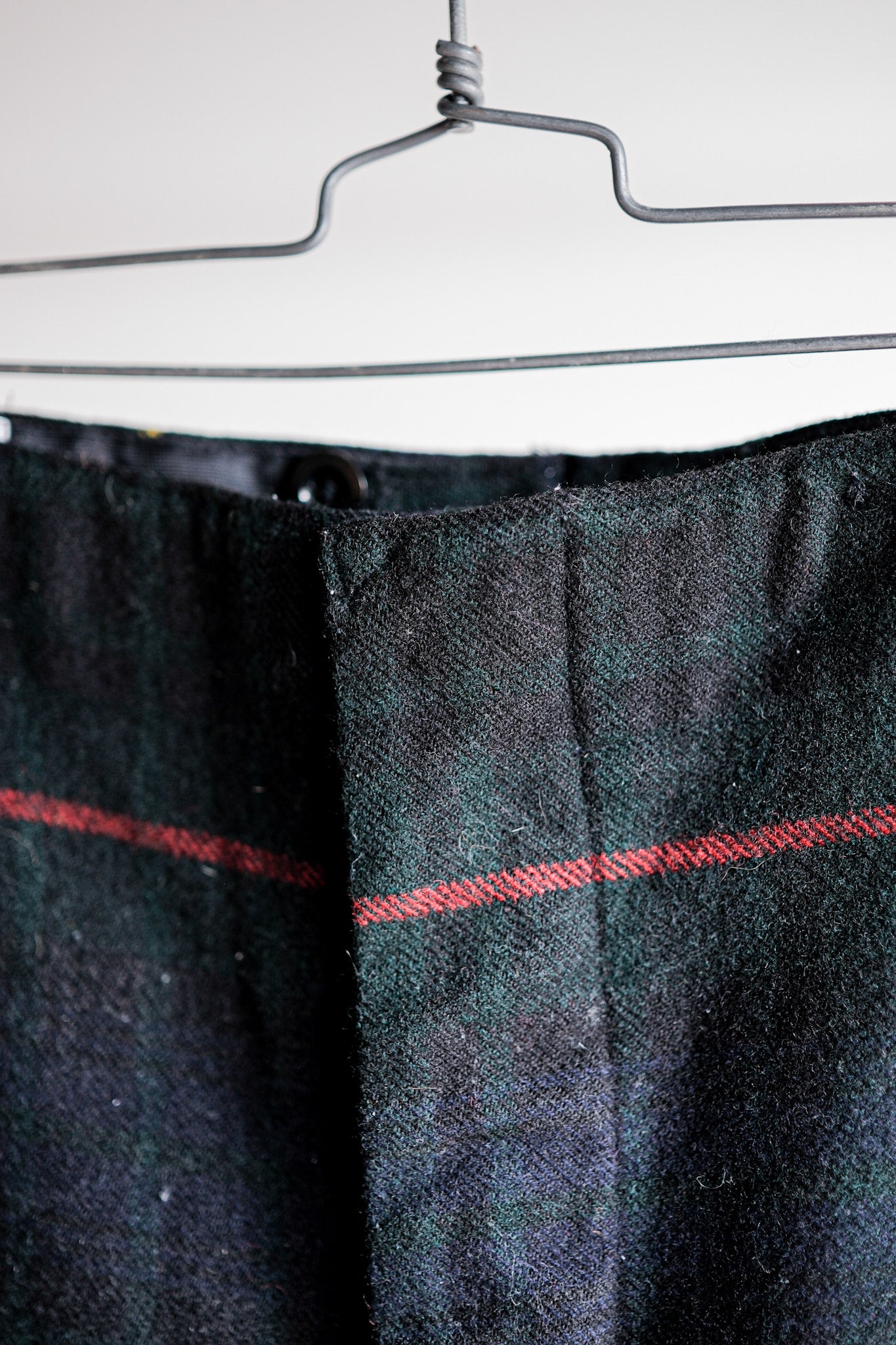 【~60's】Scottish Military Ceremony Wool Trousers Size.9