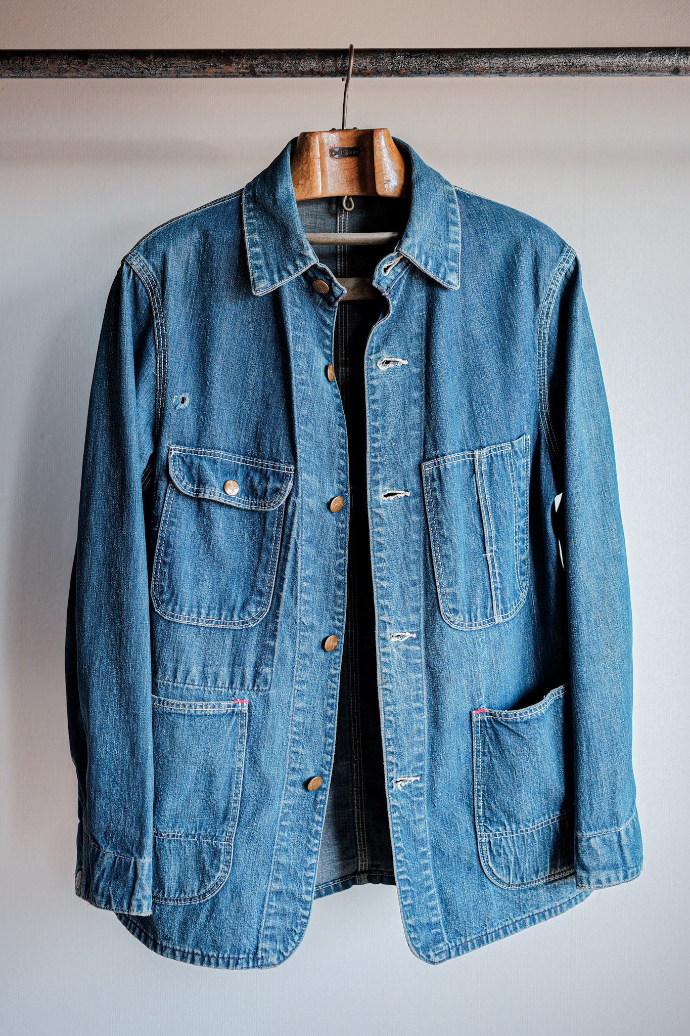 【~50's】American Vintage Denim Coverall "Sanforized"