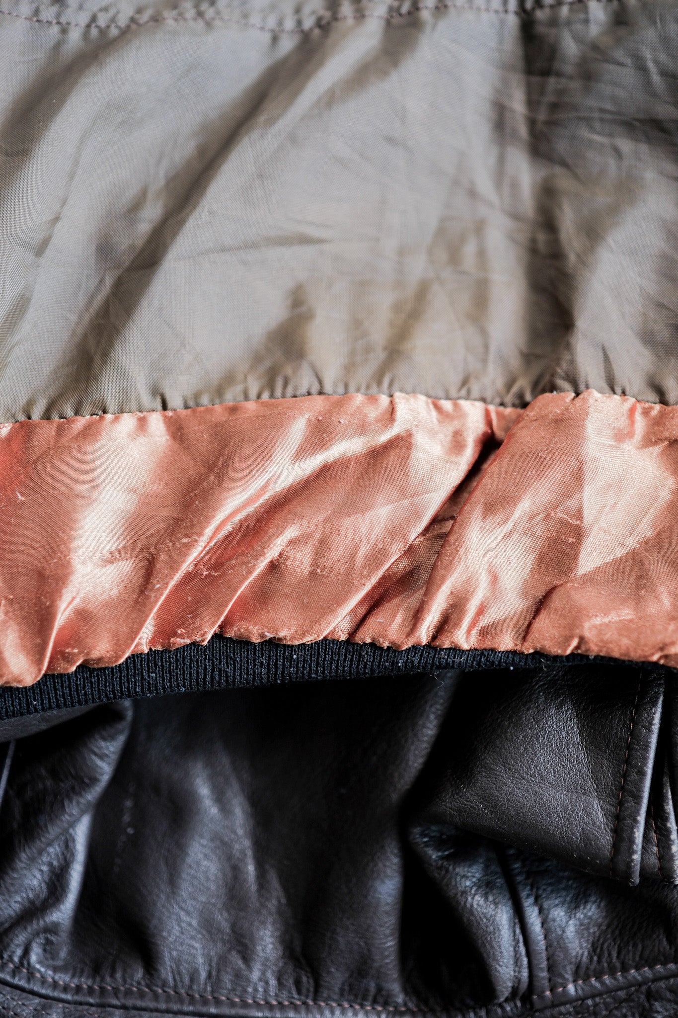 【~60's】U.S.NAVY G-1 Leather Flight Jacket Size.36