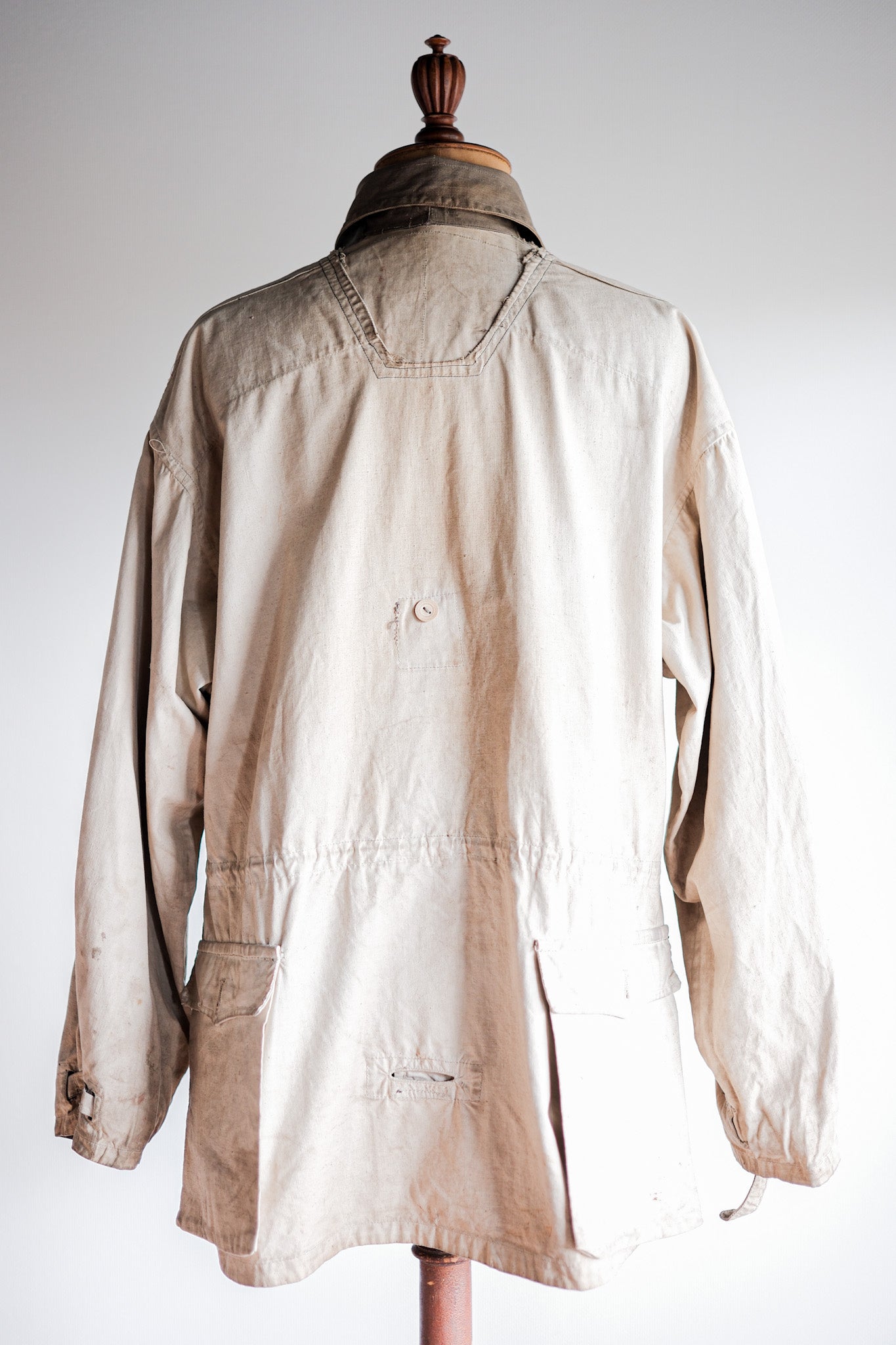 【~40's】German Army M42 Gebirgsjäger Reversible Windbluse "1st Type" "Original Modified"