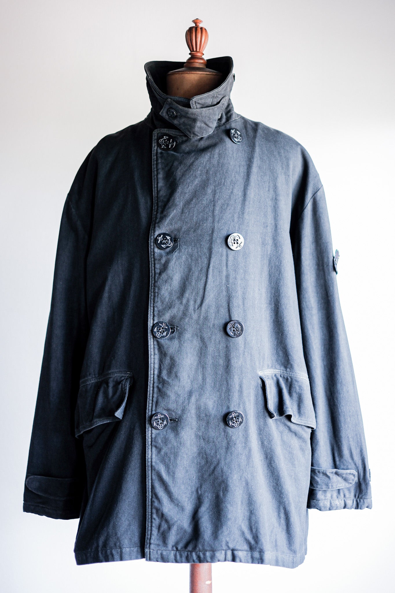 【~90’s】Old STONE ISLAND Double Breasted Jacket Size.XXL “Marina Archive”