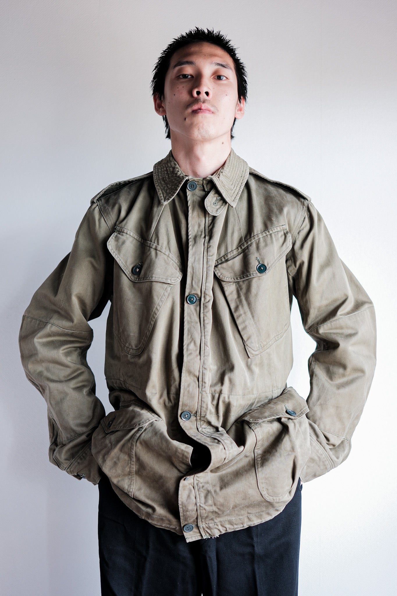 【~60's】British Army 1960 Pattern Combat Smock Size.7