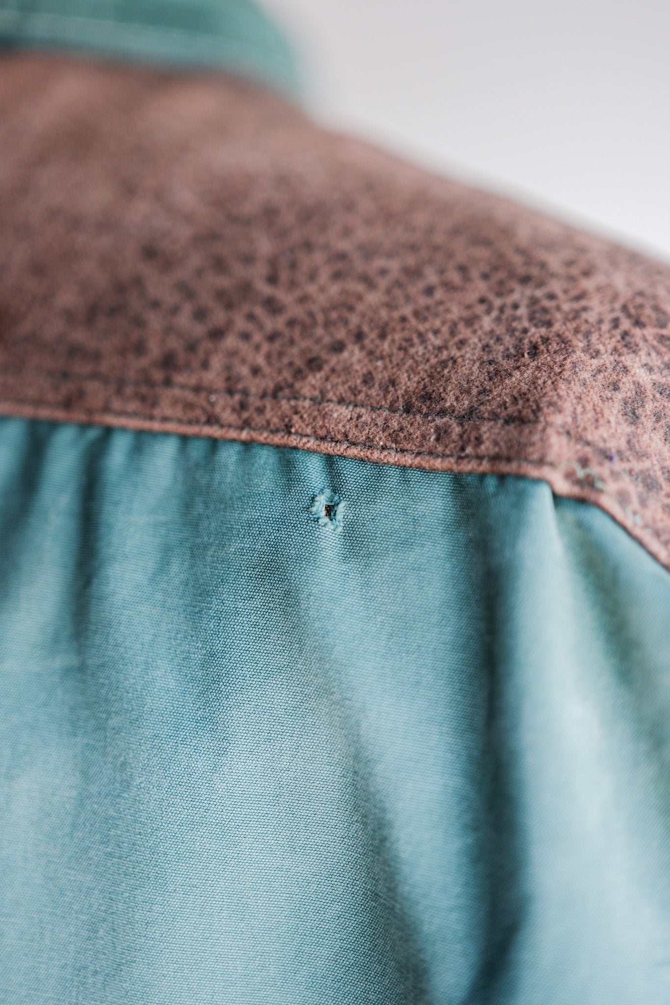 【~60's】French Vintage Hunting & Fishing Cotton Jacket Size.52 "L'ESQUIMAU"