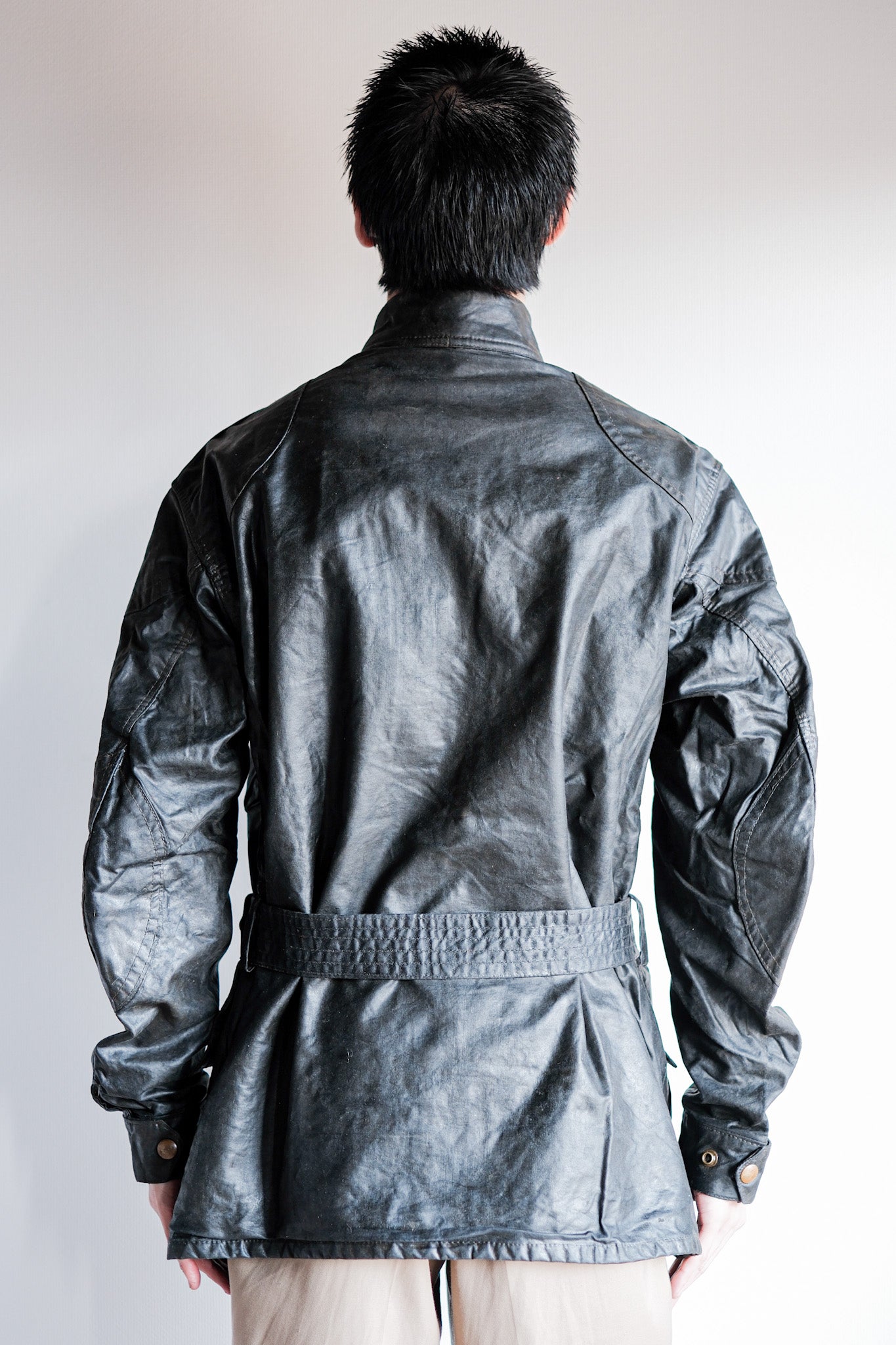 【~60's】Vintage Belstaff Waxed Jacket Size.38 "TRIALMASTER"