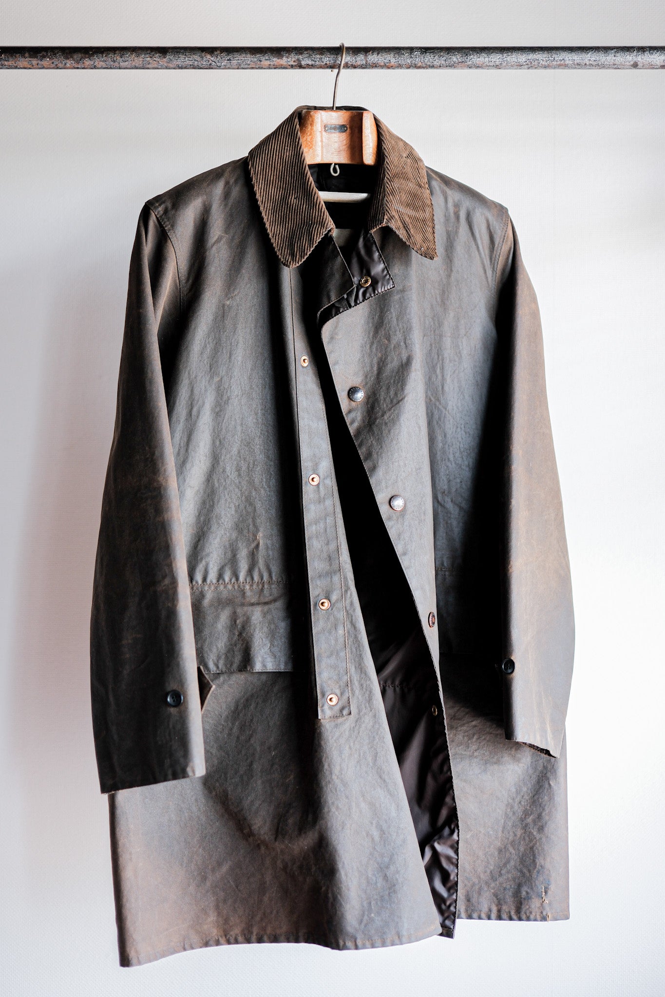 【~80's】Vintage Barbour "3/4 COAT" 2 Crest