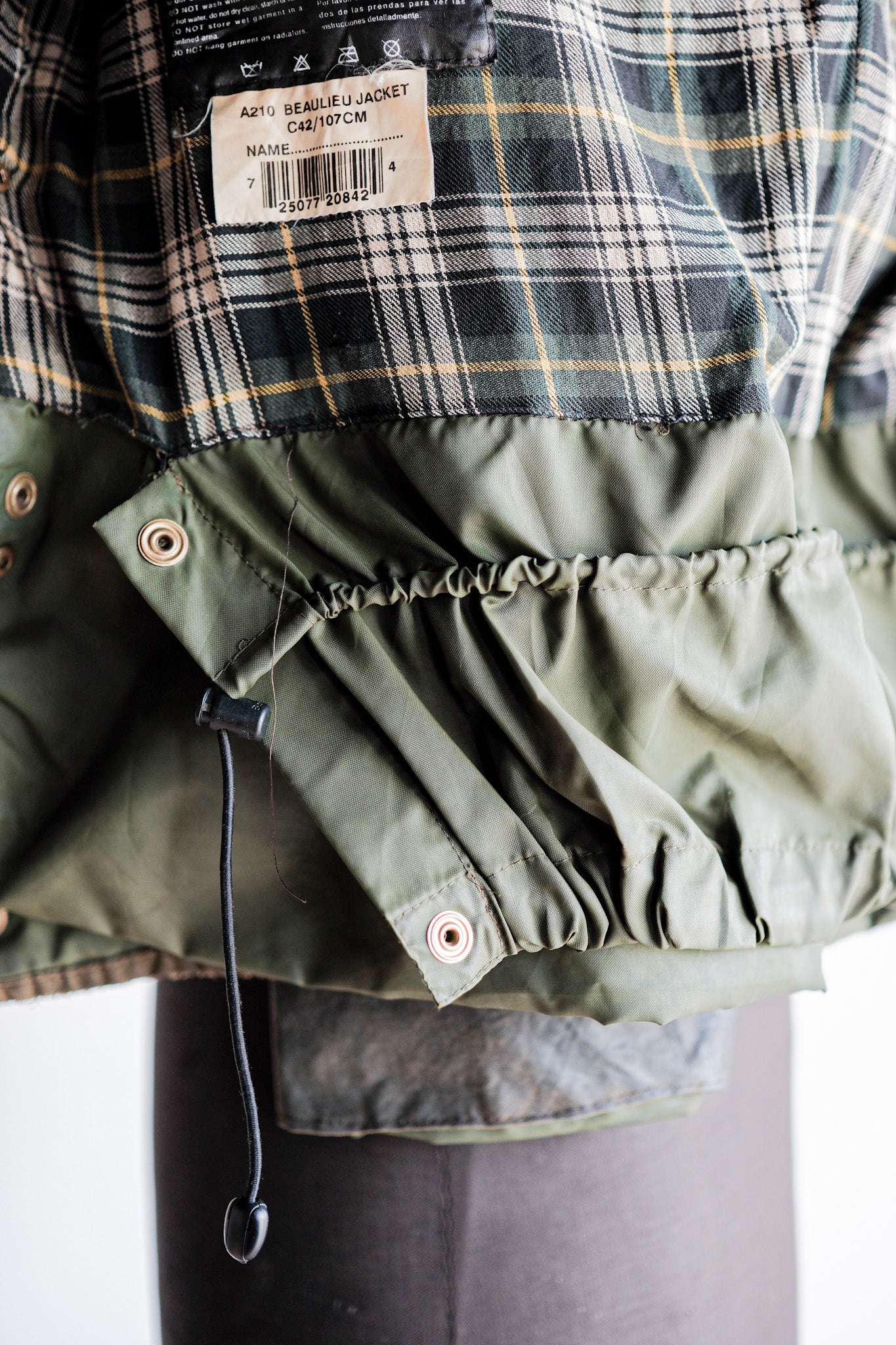 【~00's】Vintage Barbour "BEAULIEU JACKET" 3 Crest Size.42