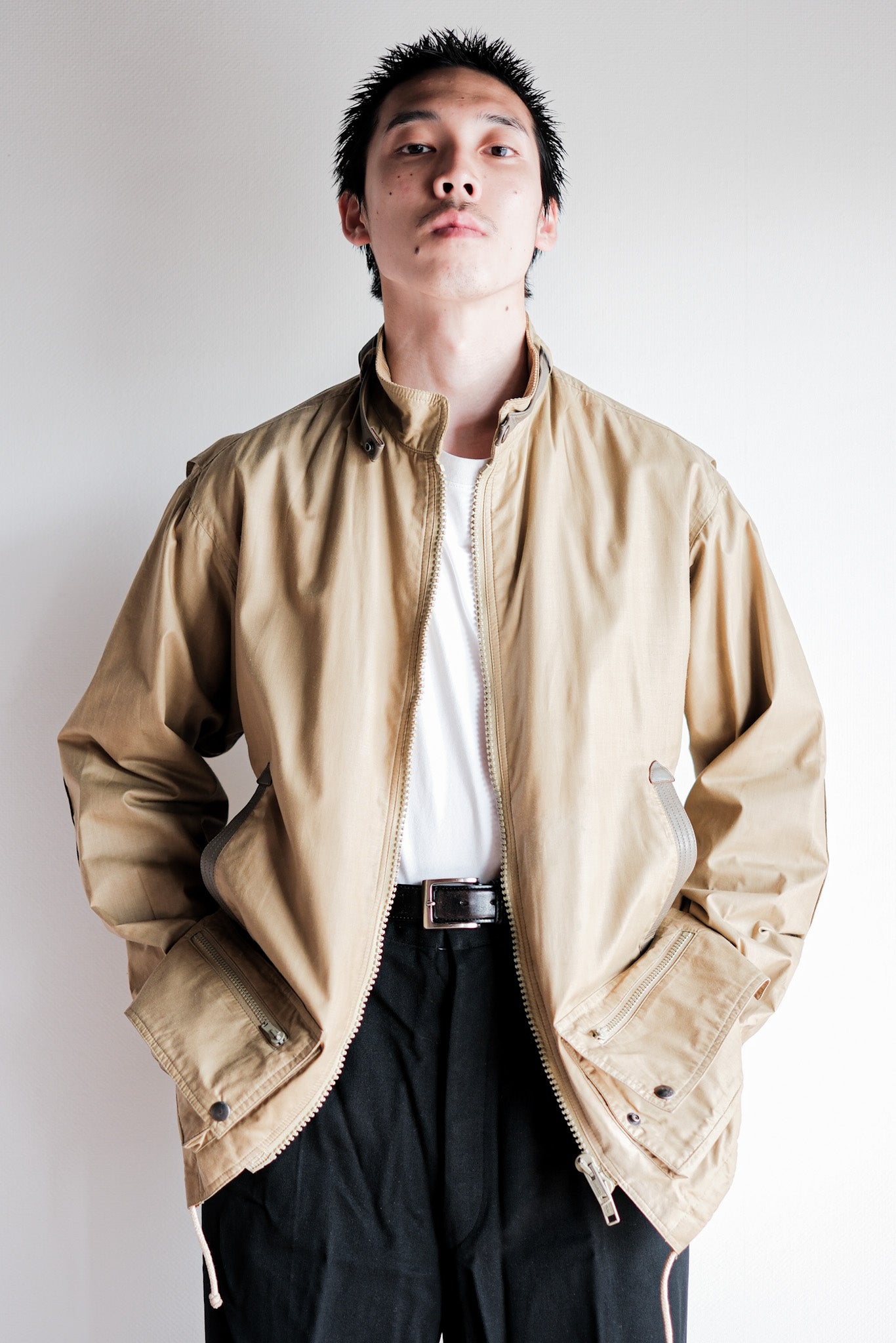 【~80's】French Vintage Hunting Jacket Size.46 "L'ESQUIMAU INTERNATIONAL"