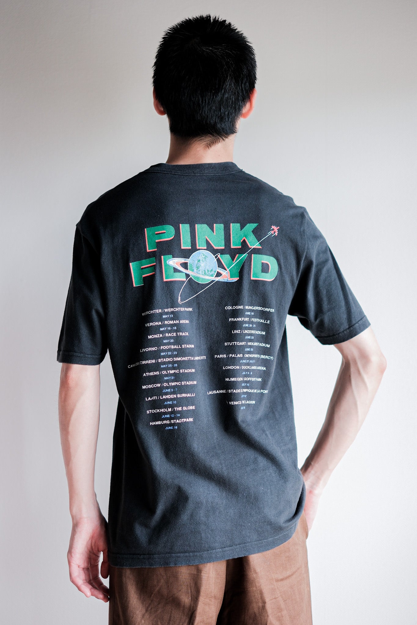 【~90's】Vintage Music Print T-shirt "PINK FLOYD"