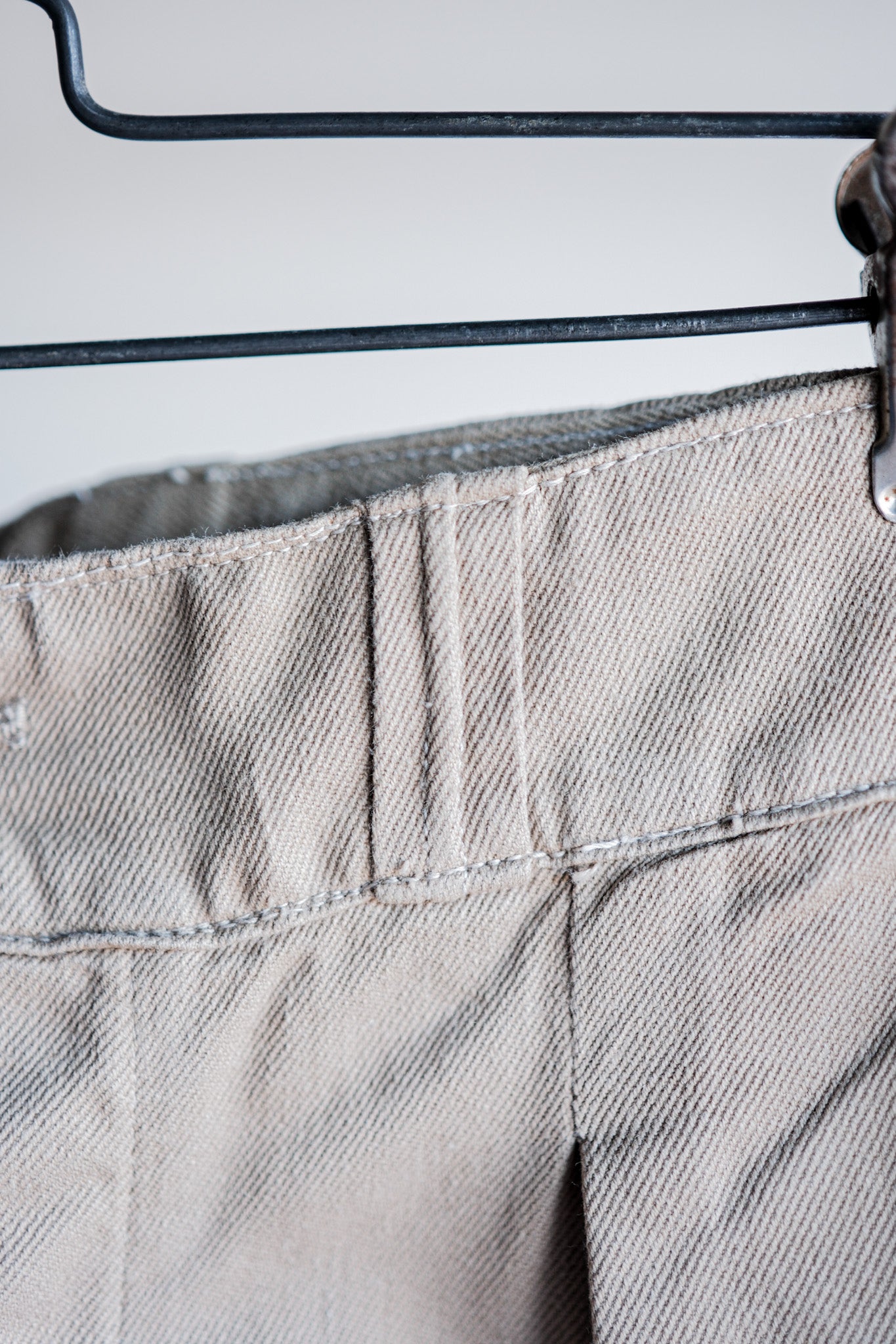 【~60's】French Army M52 Chino Trousers Size.23