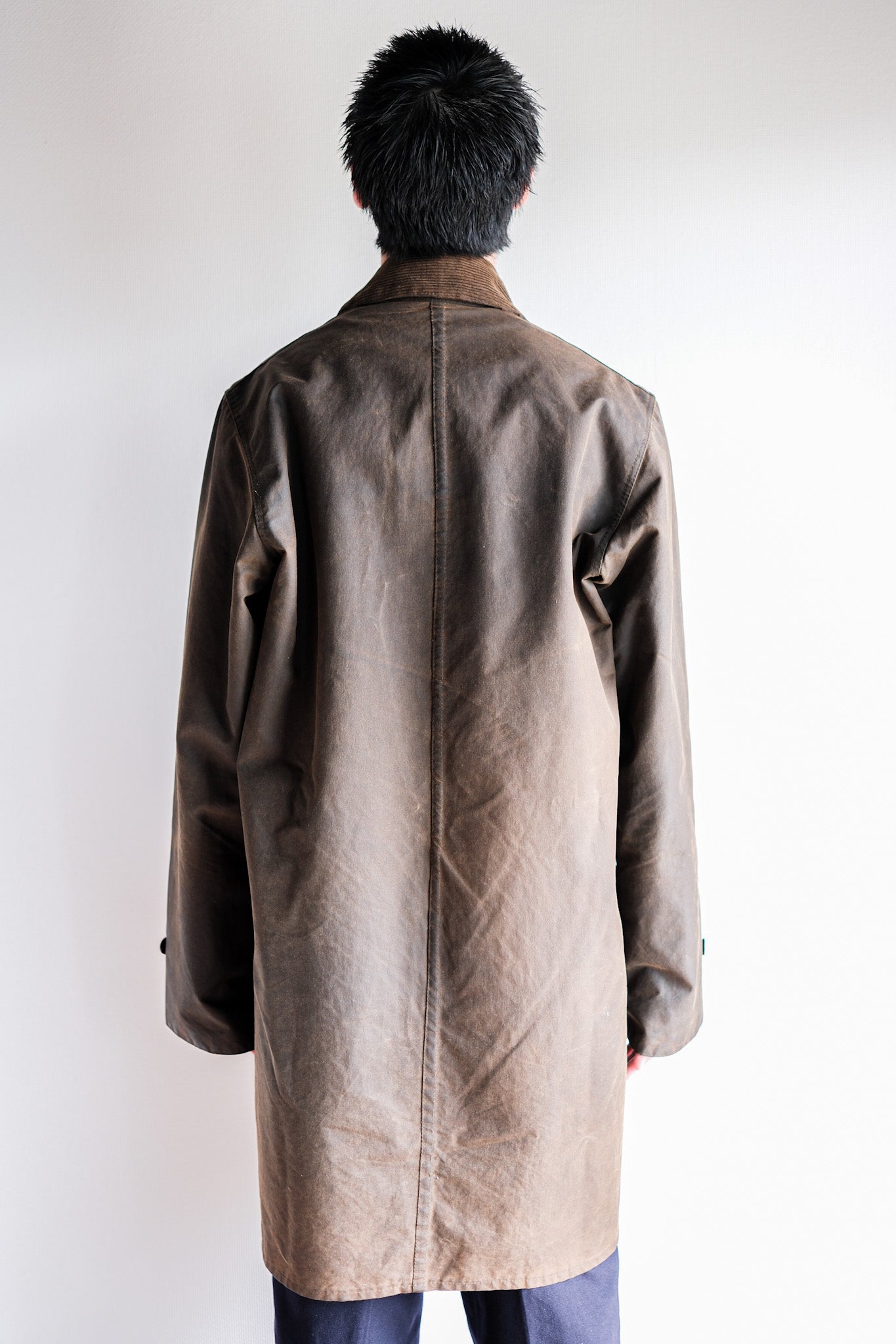 【~80's】Vintage Barbour "3/4 COAT" 2 Crest