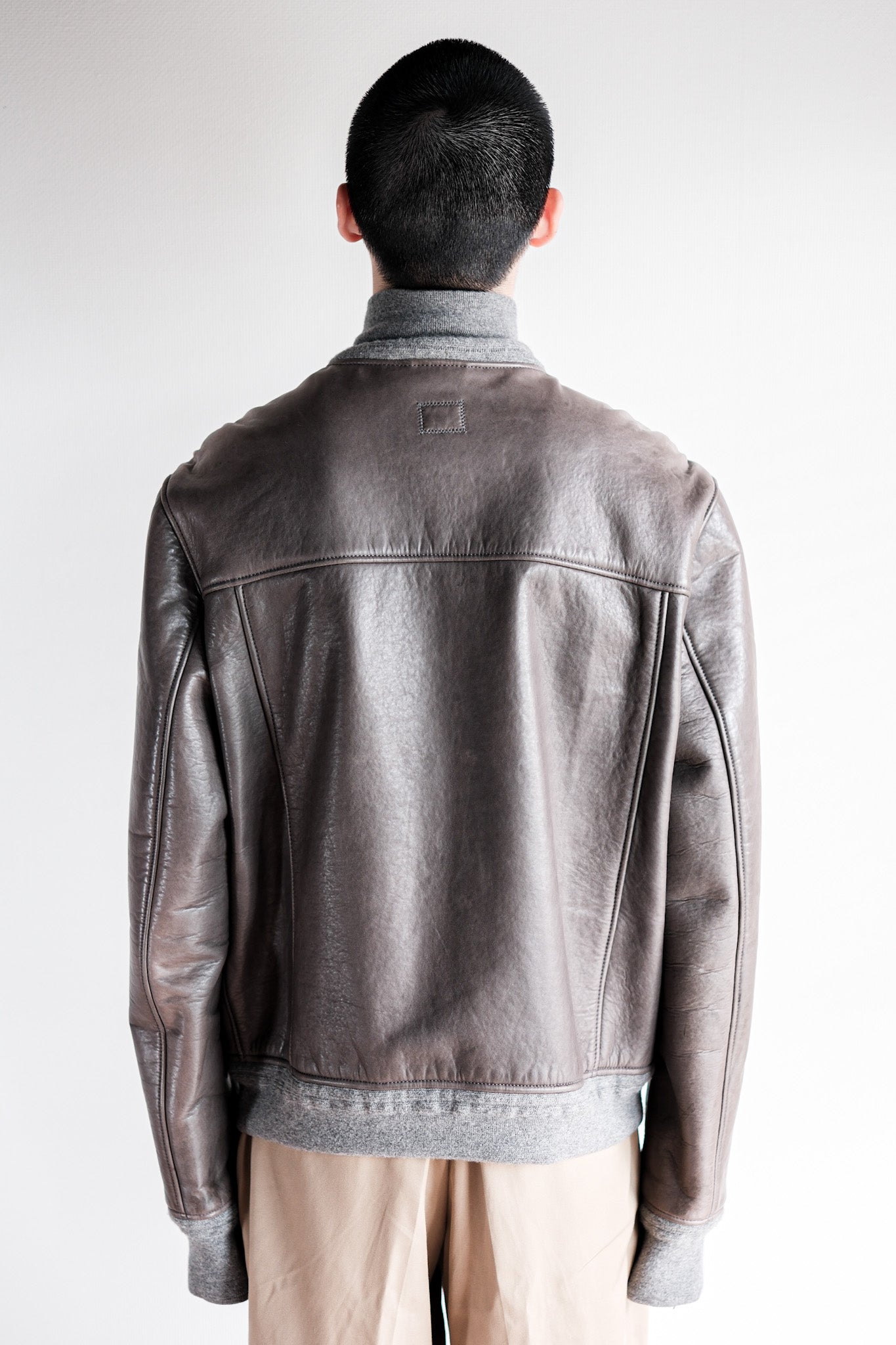 【08AW】Old C.P.Company Leather Jacket Size.50