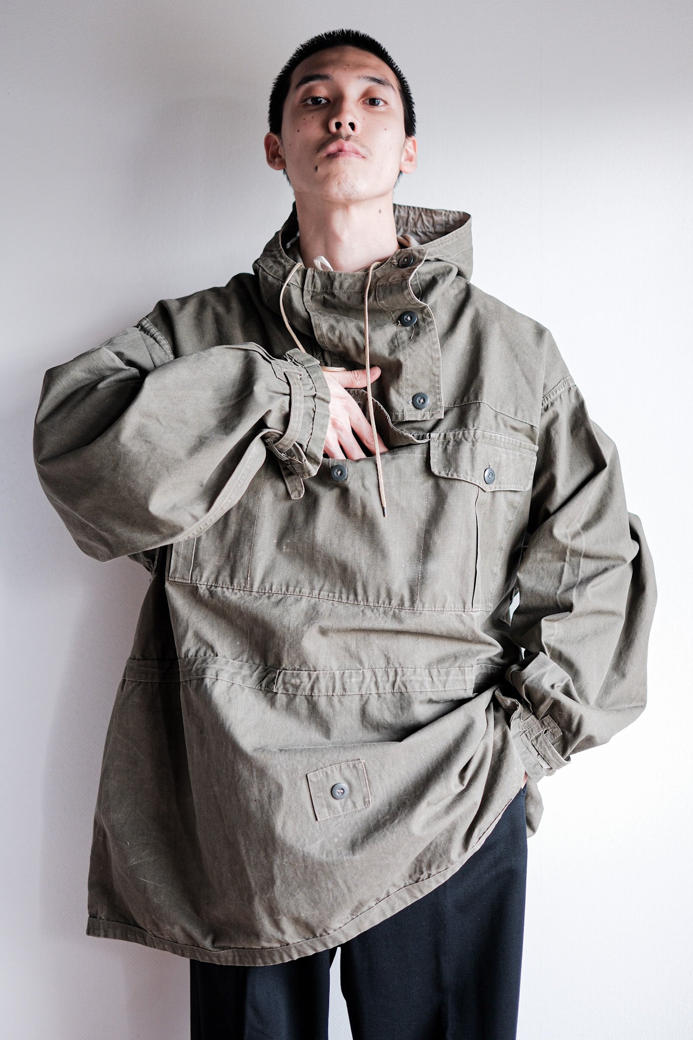 【~40's】German Army M42 Gebirgsjäger Reversible Windbluse "2nd Type"